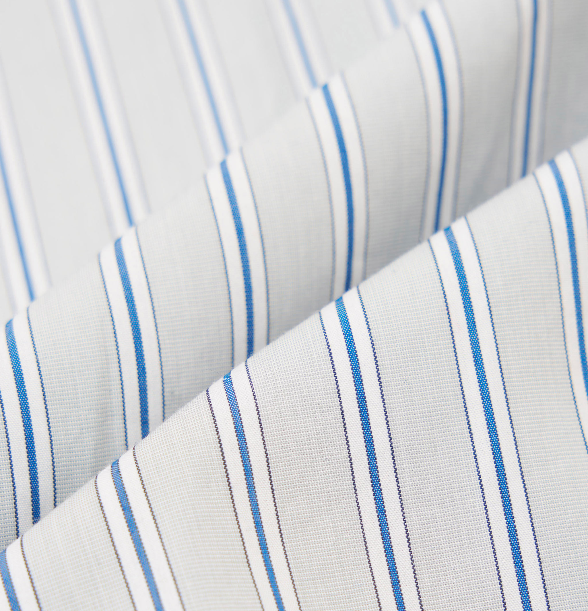 Universal Works Chemise Lucky Refab Grey Stripe