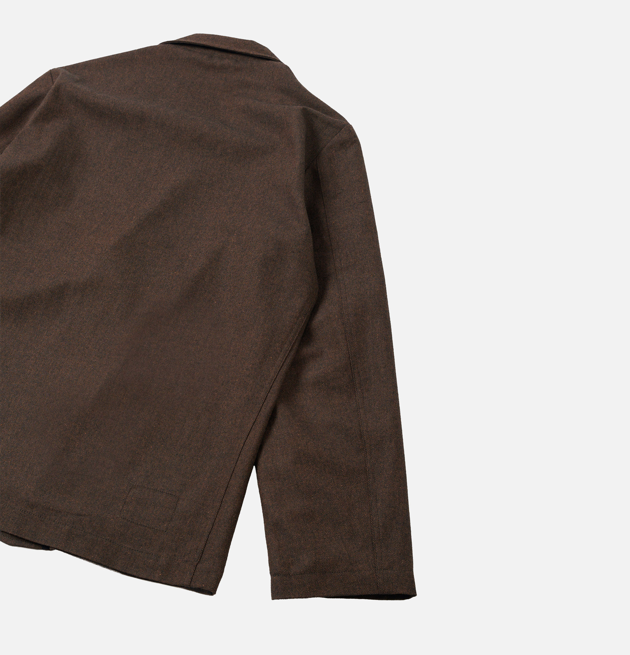 Universal Works Veste Two Button Tweed Brown