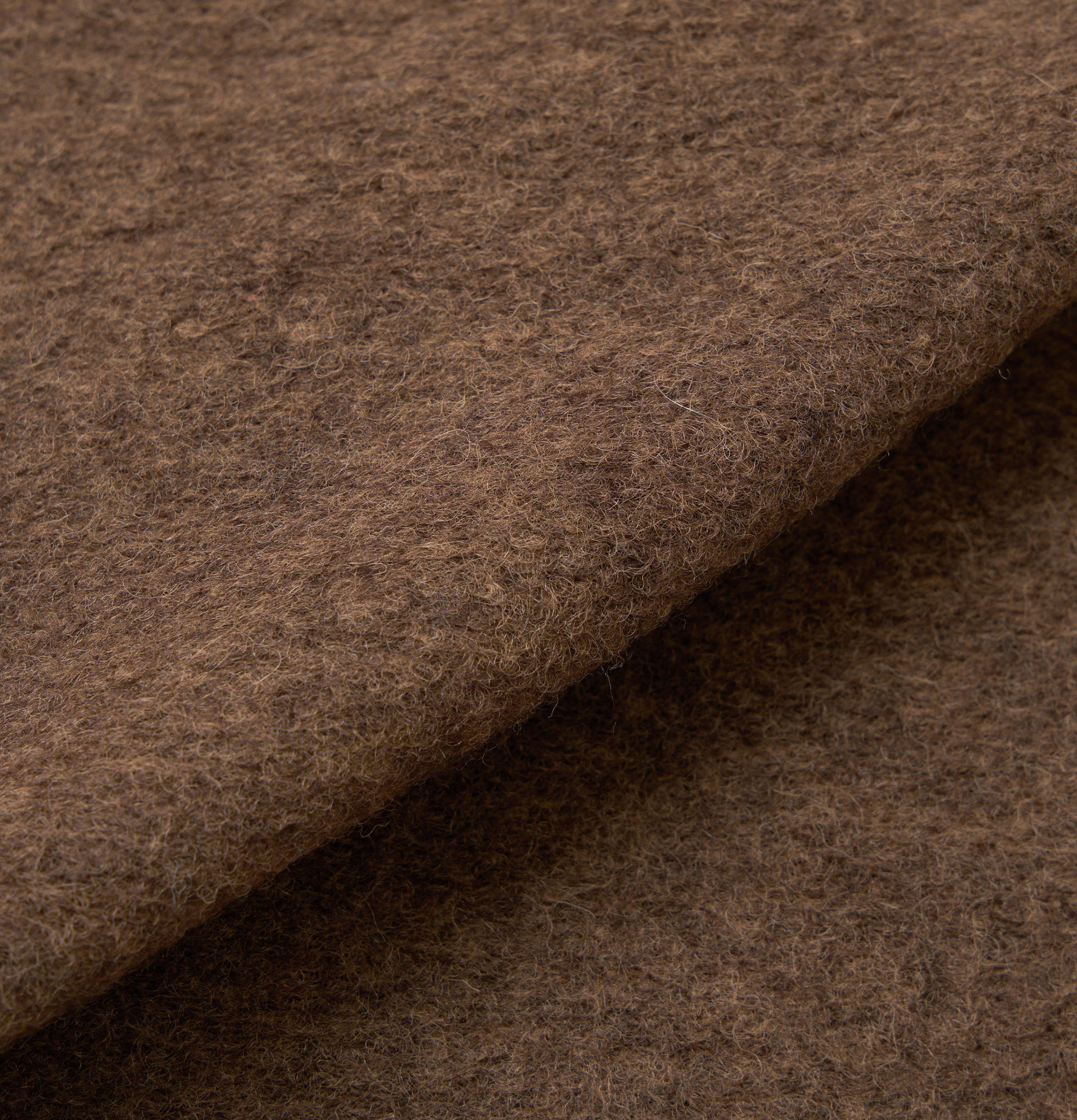 Universal Works Cardigan Advance Wool Fleece Brown