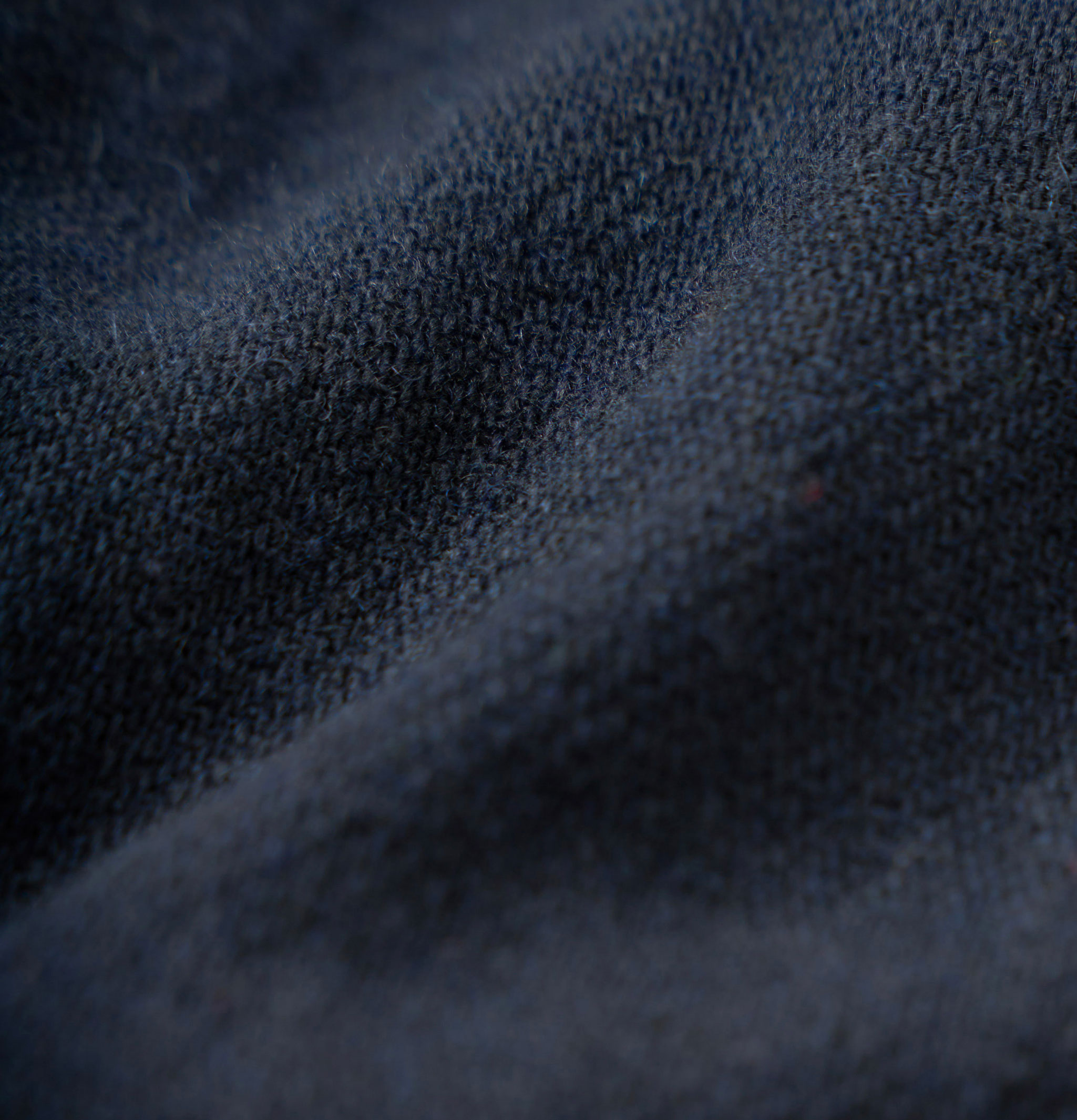 Universal Works Veste Club Robin Wool Mix Dark Navy