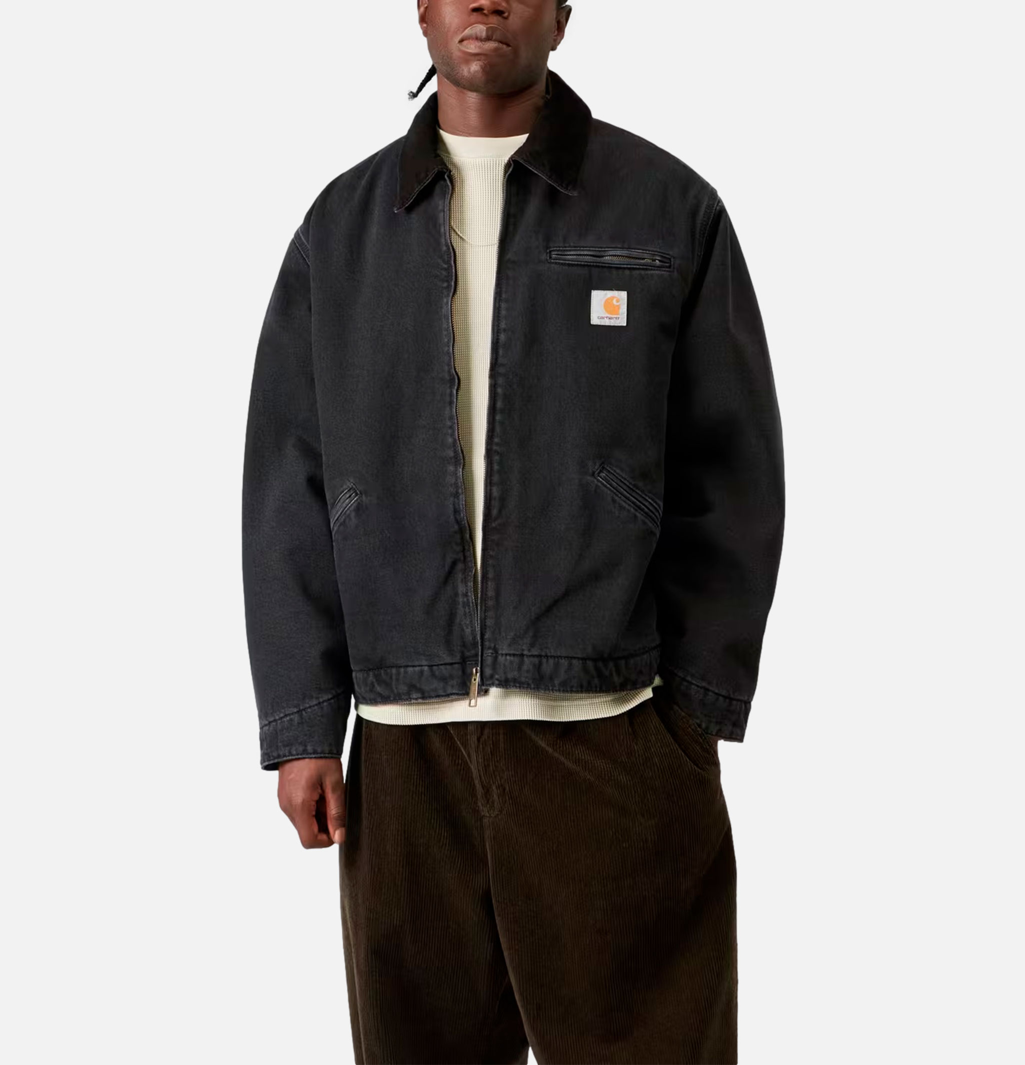 Carhartt WIP Og Detroit Jacket Blue Black Stone