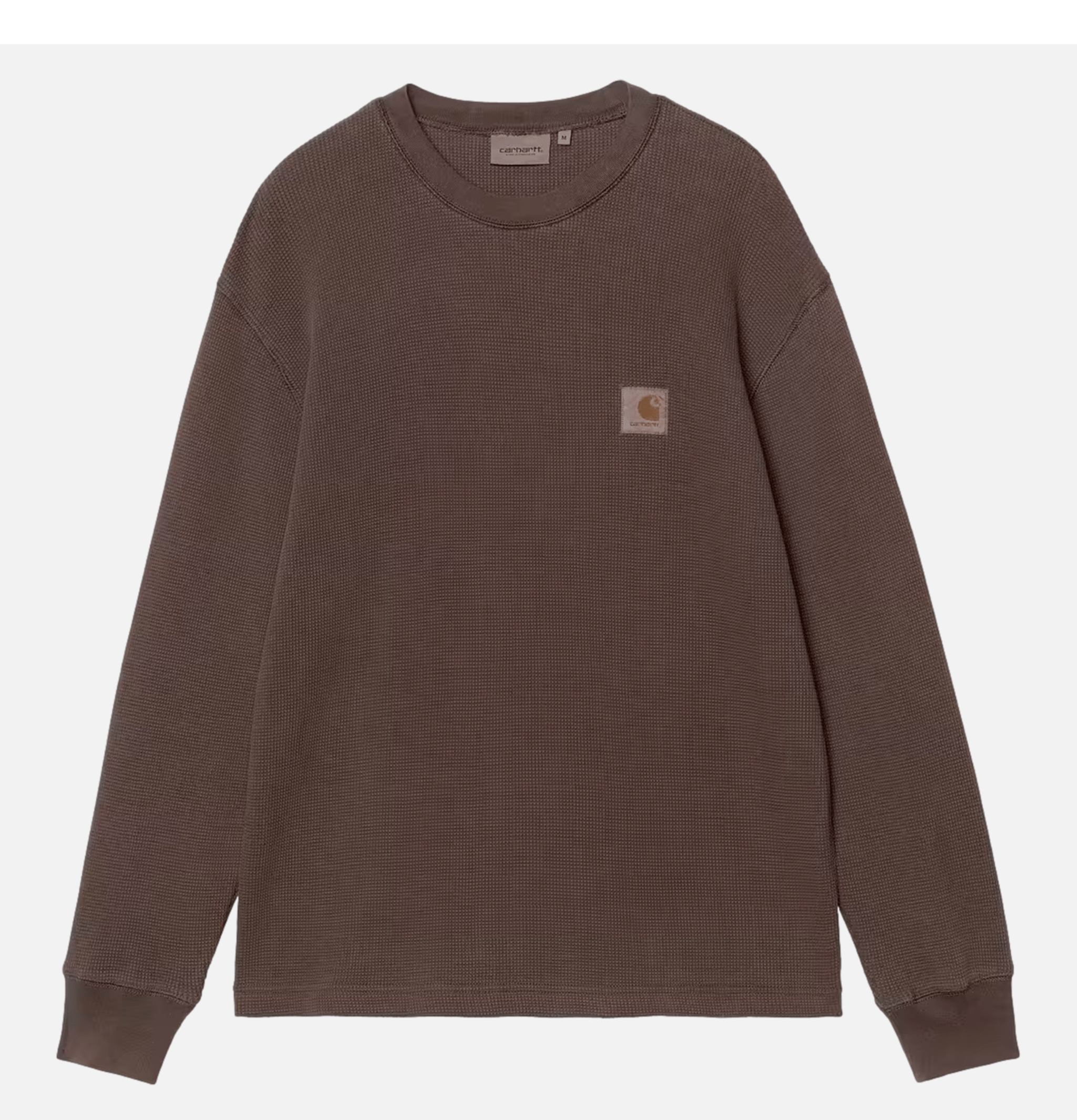 CARHARTT WIP Ls Vista Waffle Tobacco