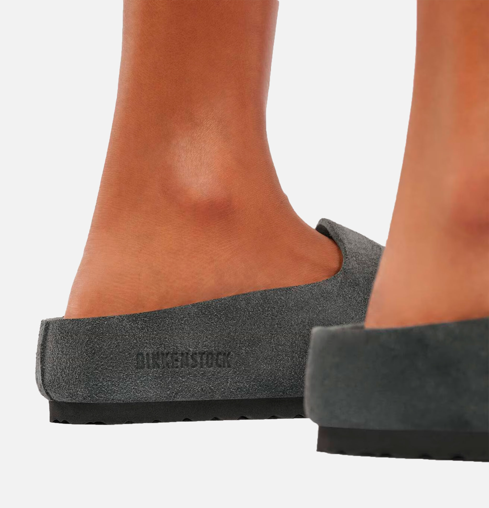 Birkenstock Amsterdam Wrapped Regular Fit Charcoal