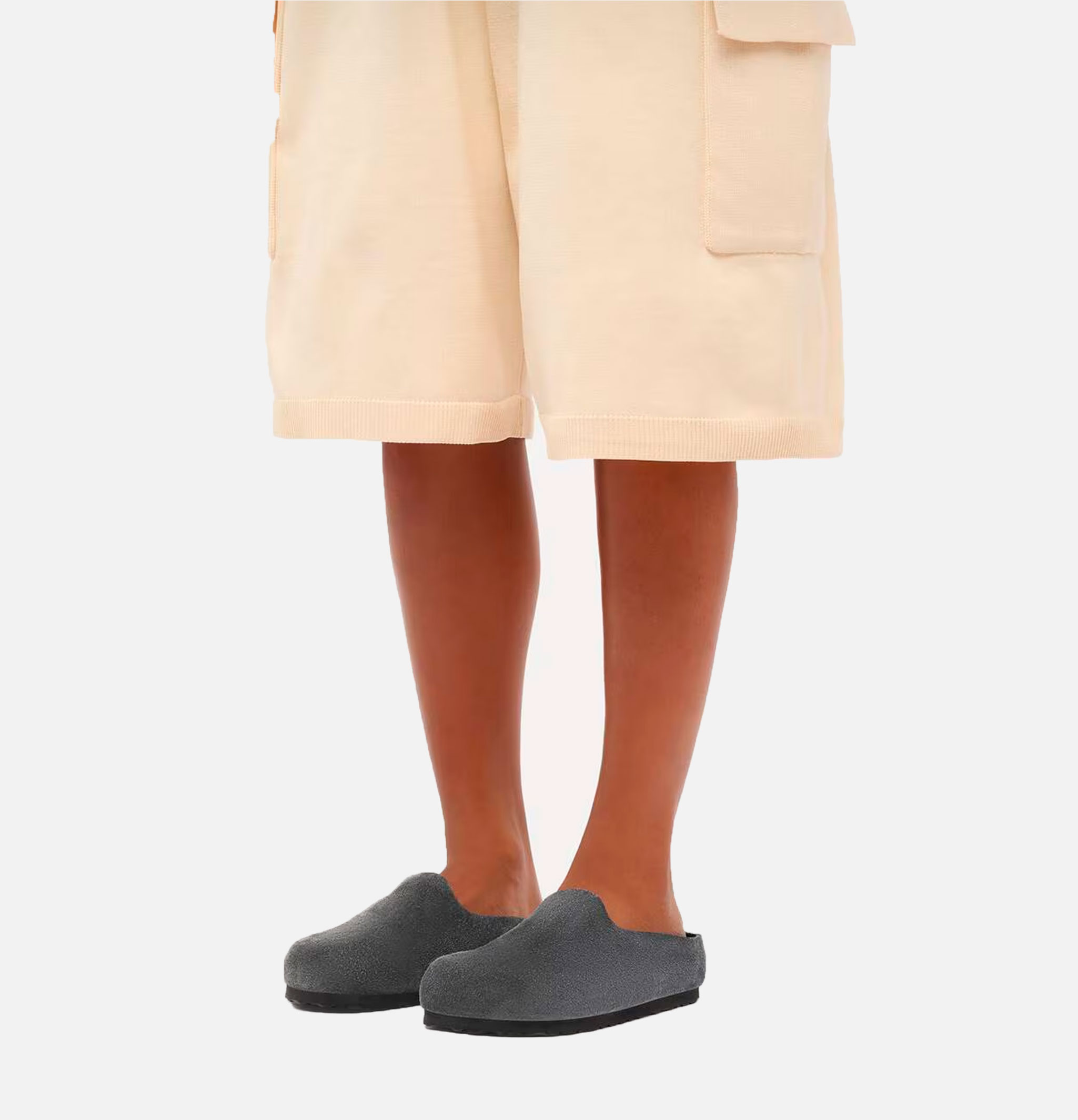 Birkenstock Amsterdam Wrapped Regular Fit Charcoal