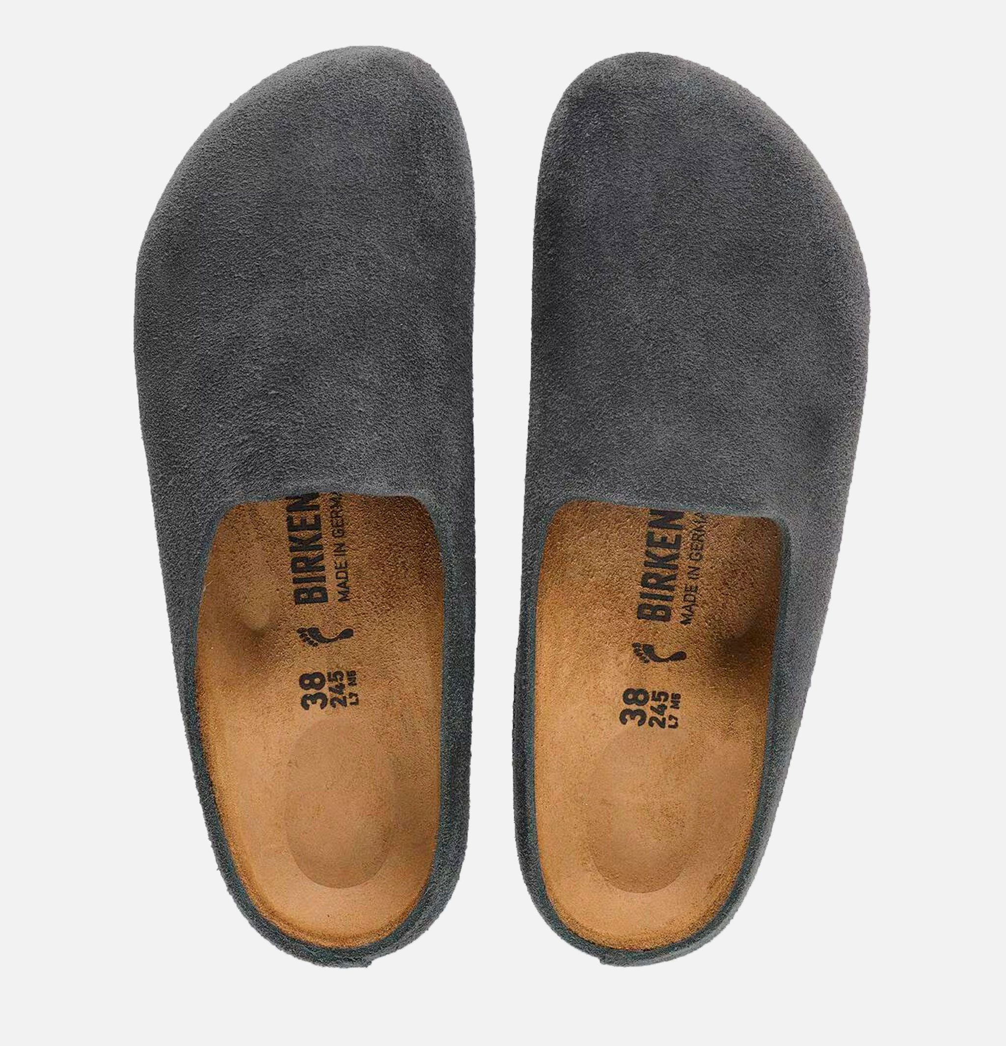 Birkenstock Amsterdam Wrapped Regular Fit Charcoal