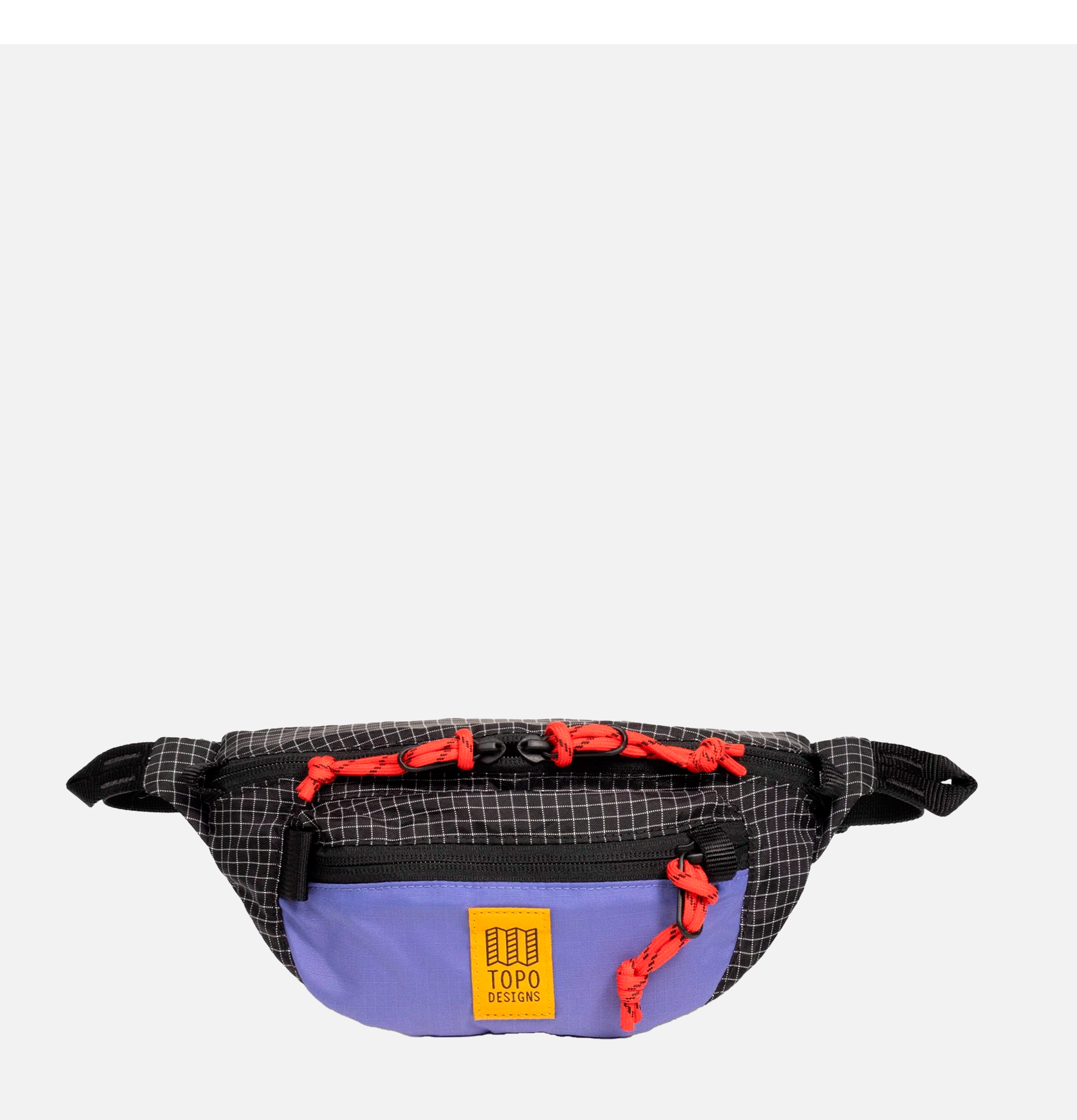 Topo Designs Mountain Waist Pack Grid Peri