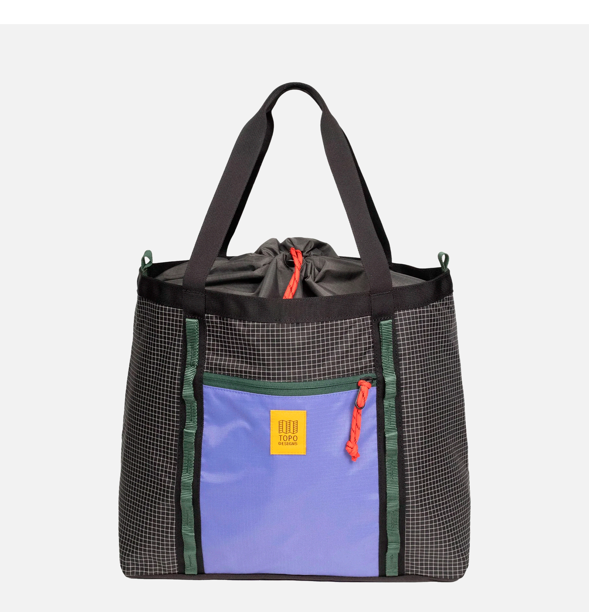 Topo Designs Mountain Utility Tote Grid