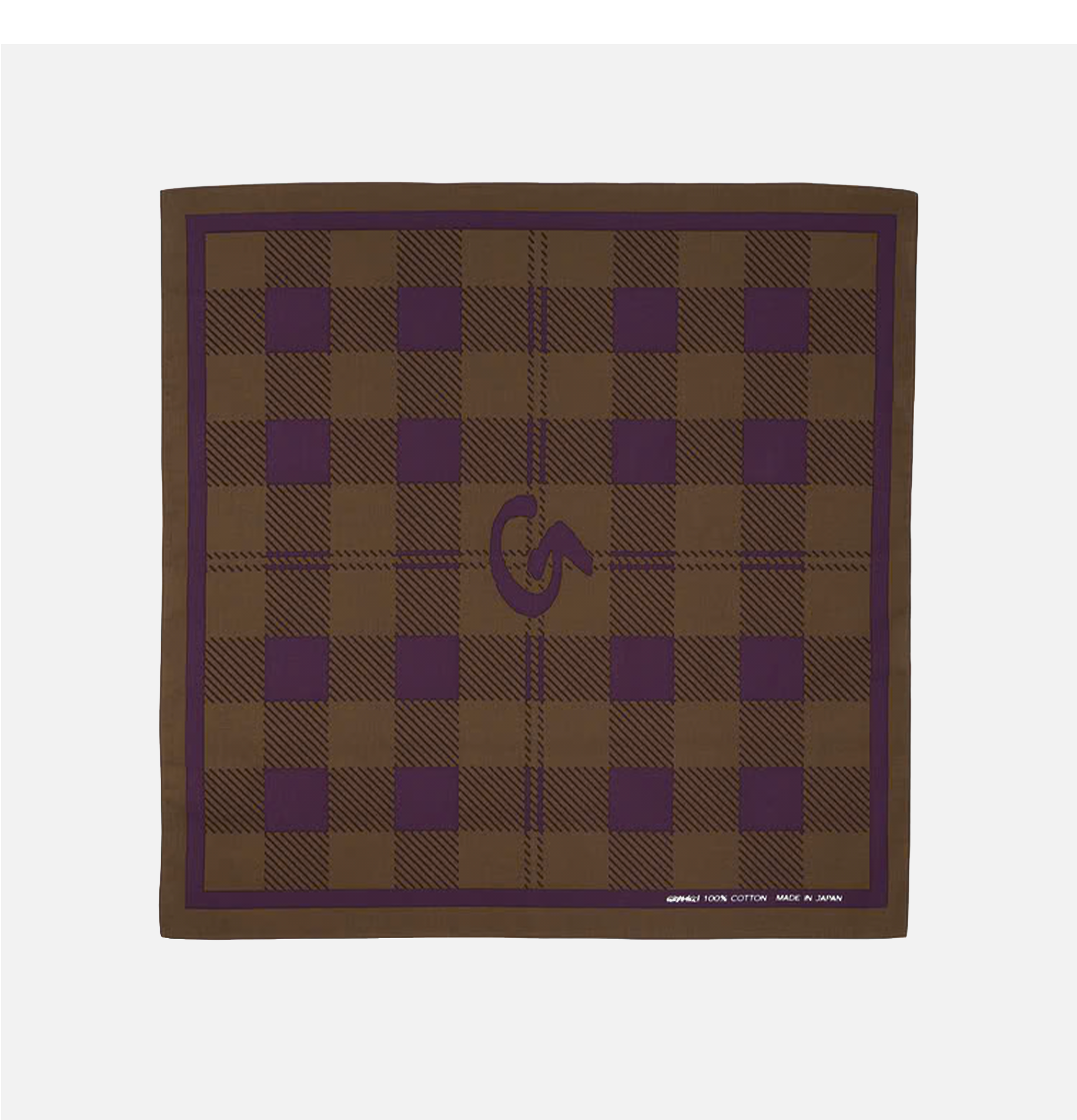 Gramicci Plaid Bandana Plum