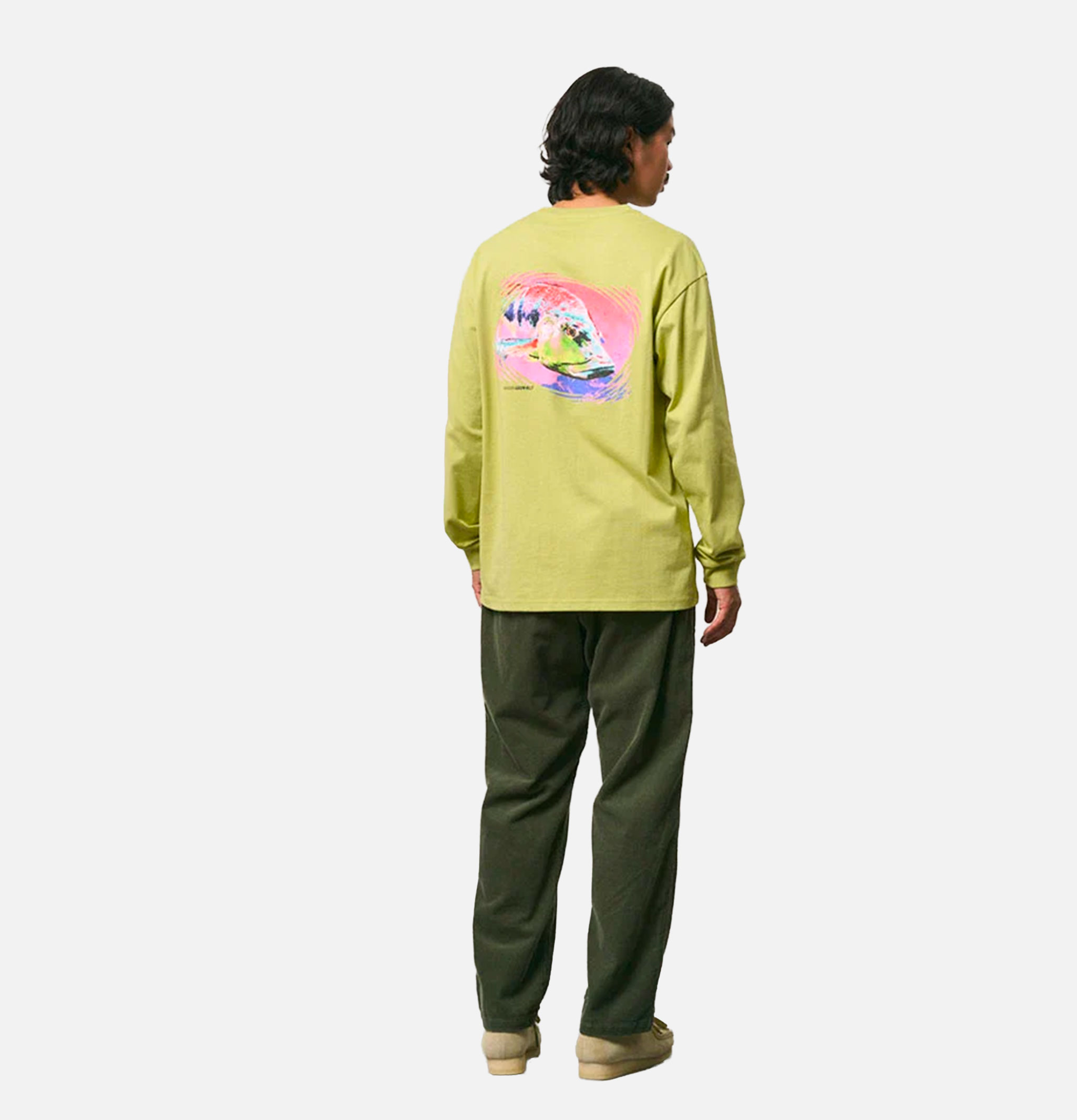 Gramicci Corduroy Loose Tapered Ridge Pant Toned Olive