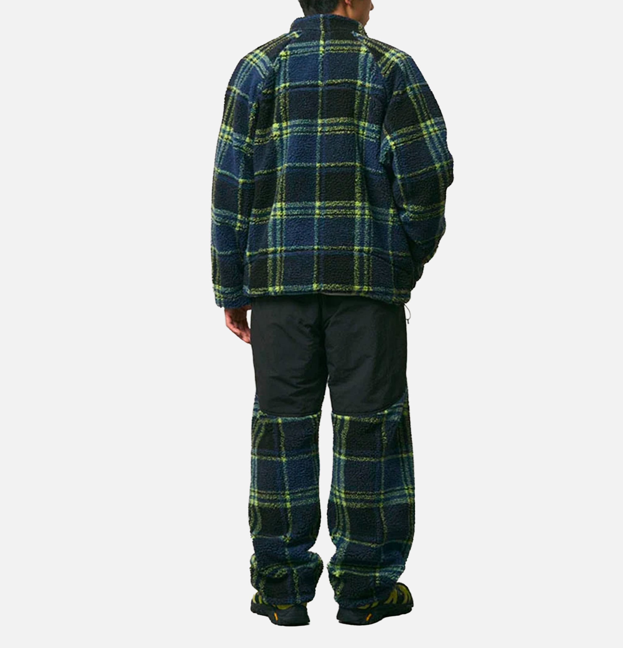 Gramicci Reversible Sherpa Pant Plaid Noir