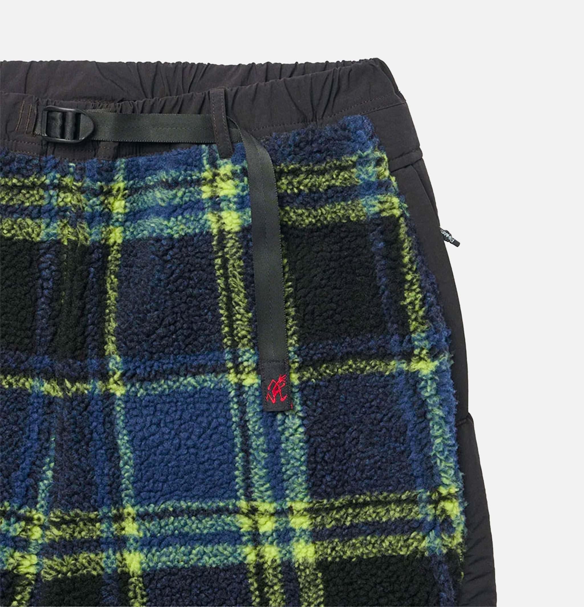 Gramicci Reversible Sherpa Pant Plaid Noir