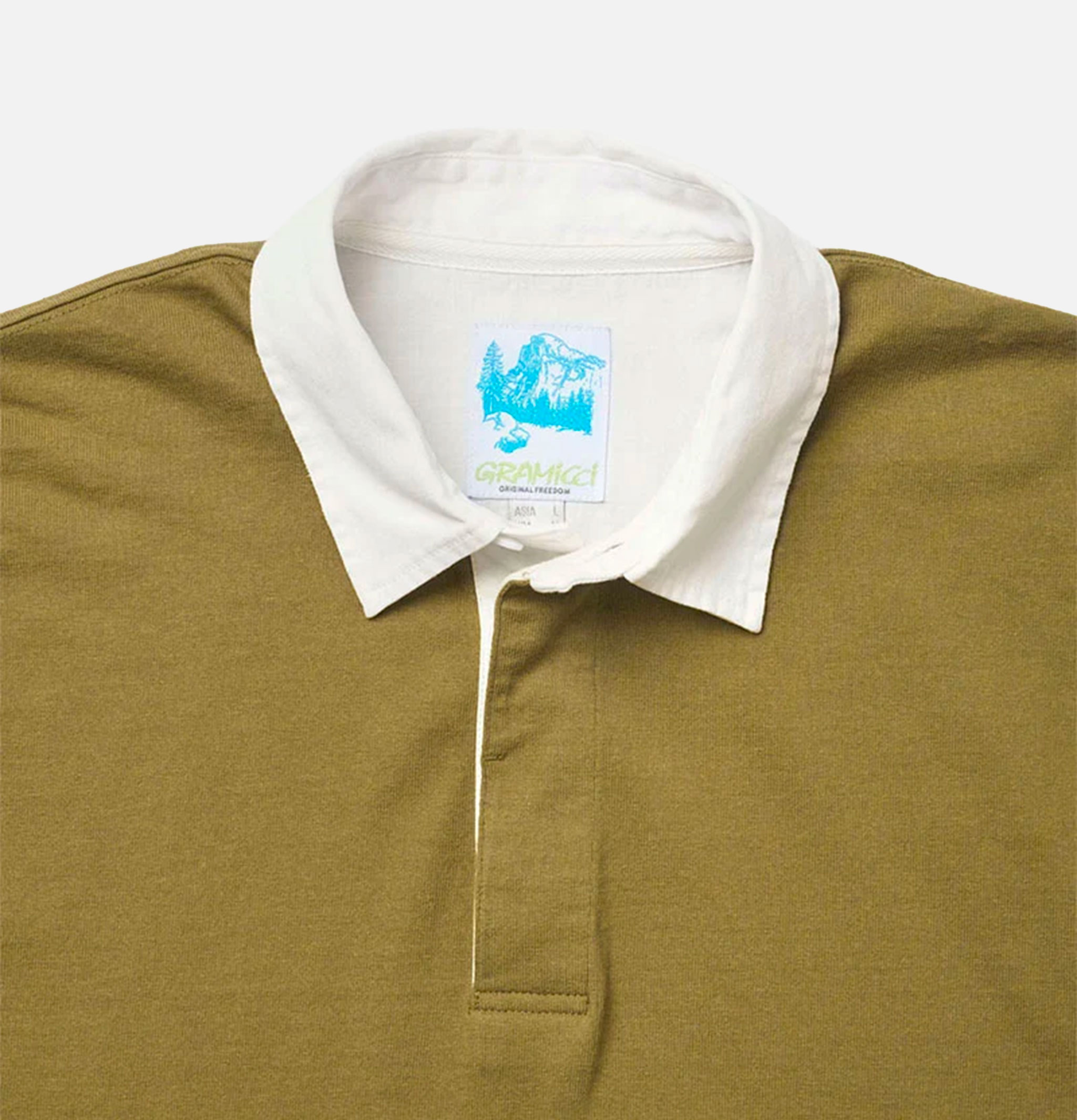 Gramicci Maillot de rugby Langdon Winter Olive