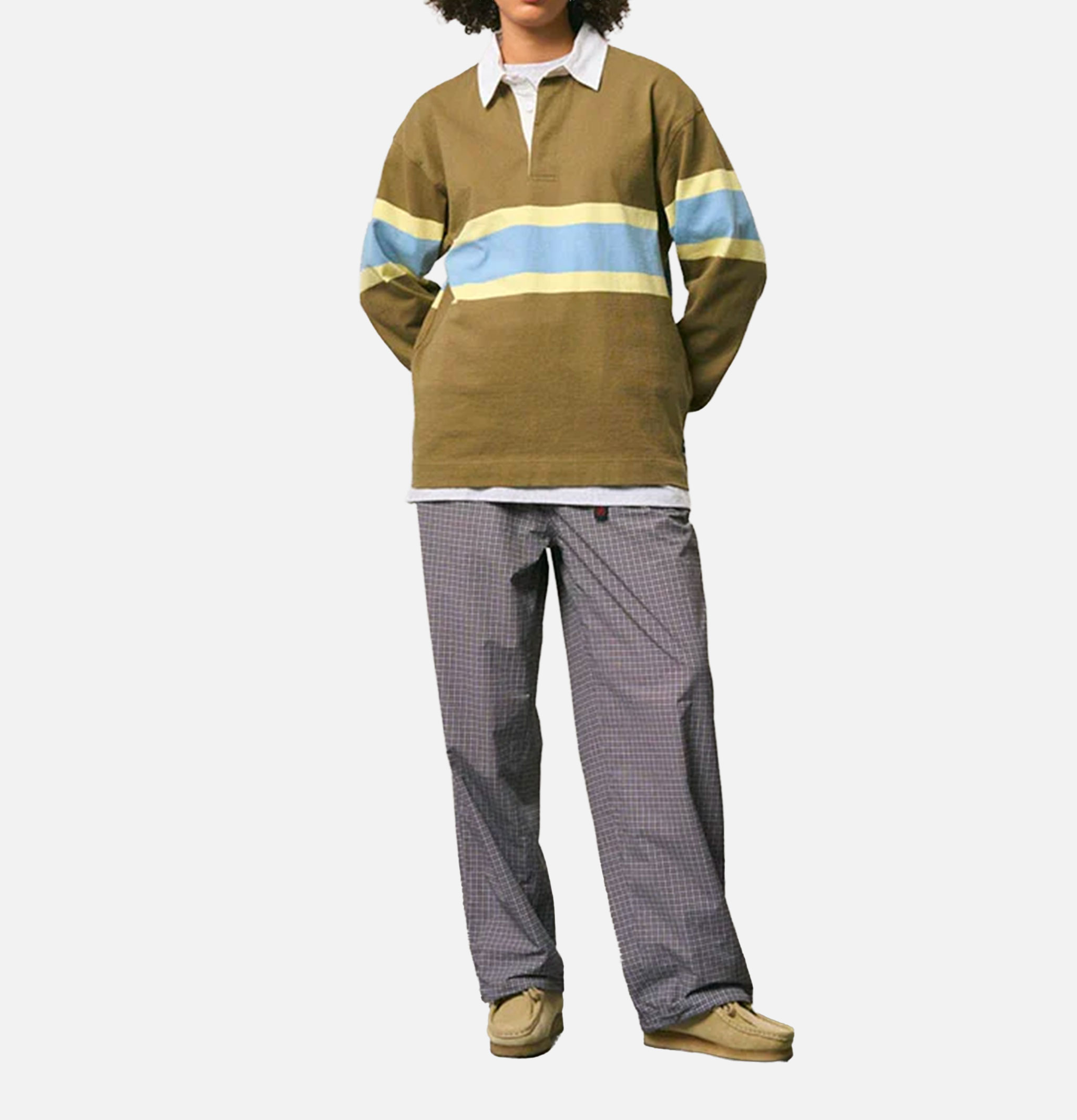 Gramicci Maillot de rugby Langdon Winter Olive