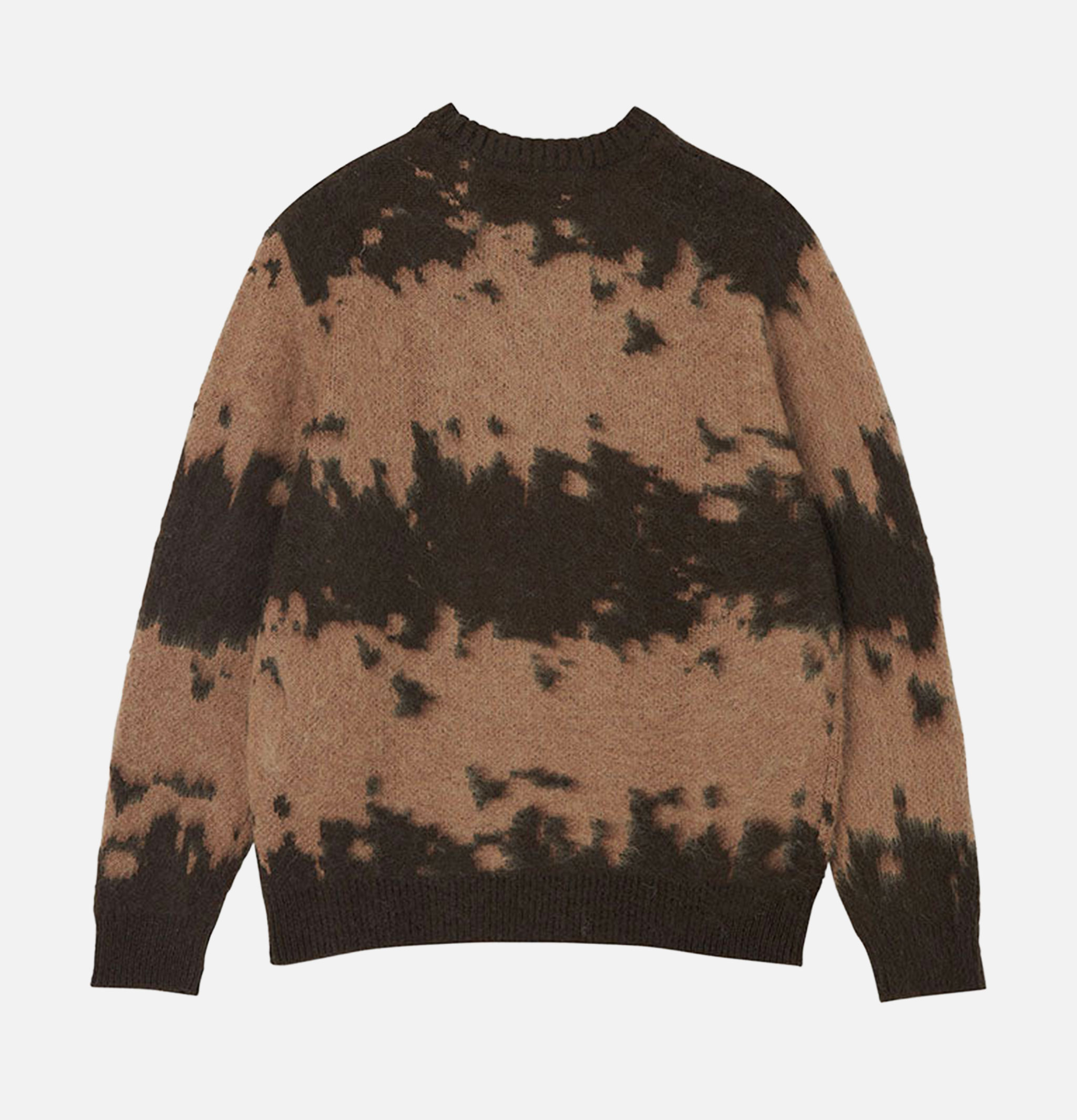 Gramicci Mohair Splatter Sweater Taupe