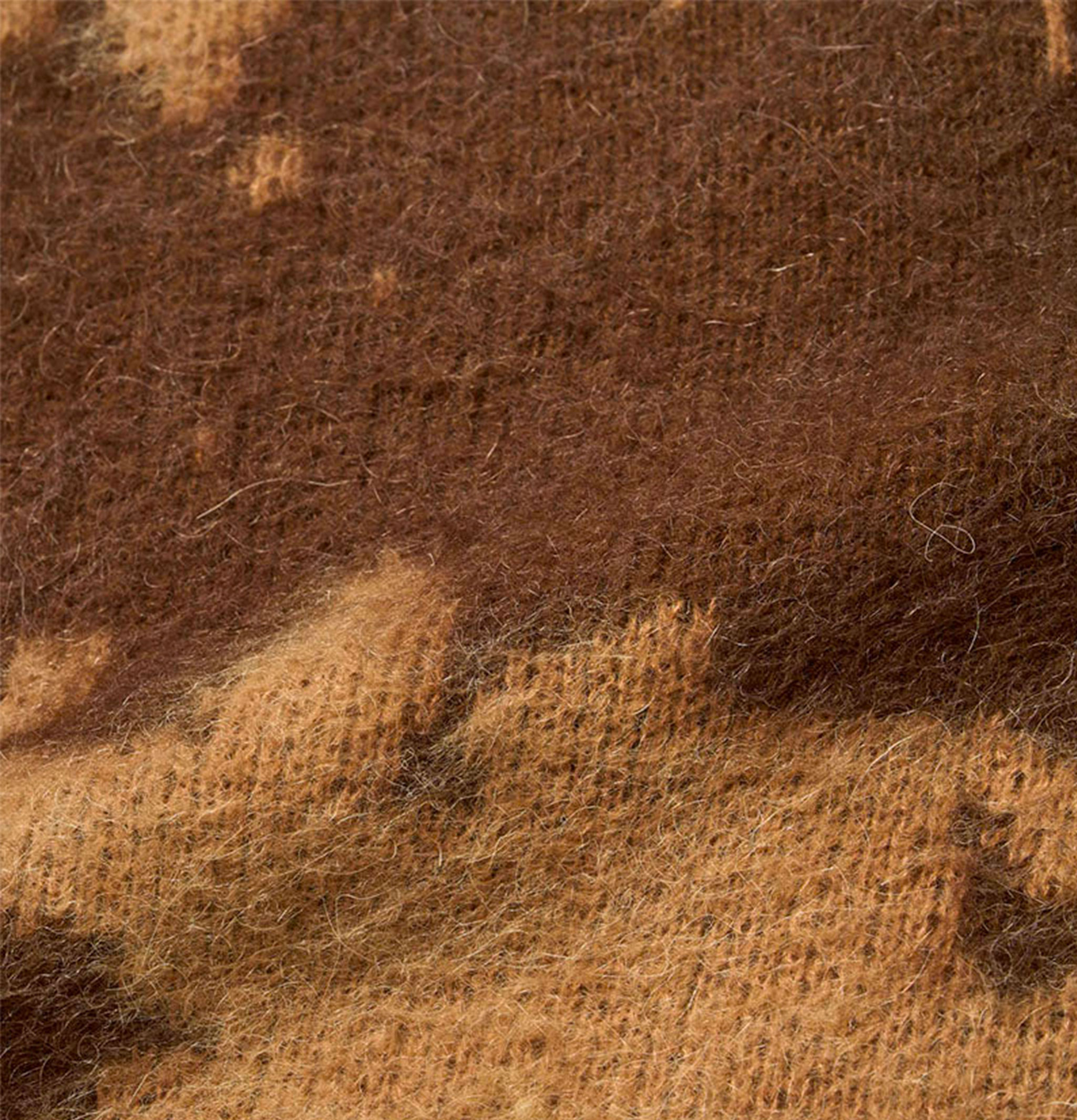 Gramicci Mohair Splatter Sweater Taupe