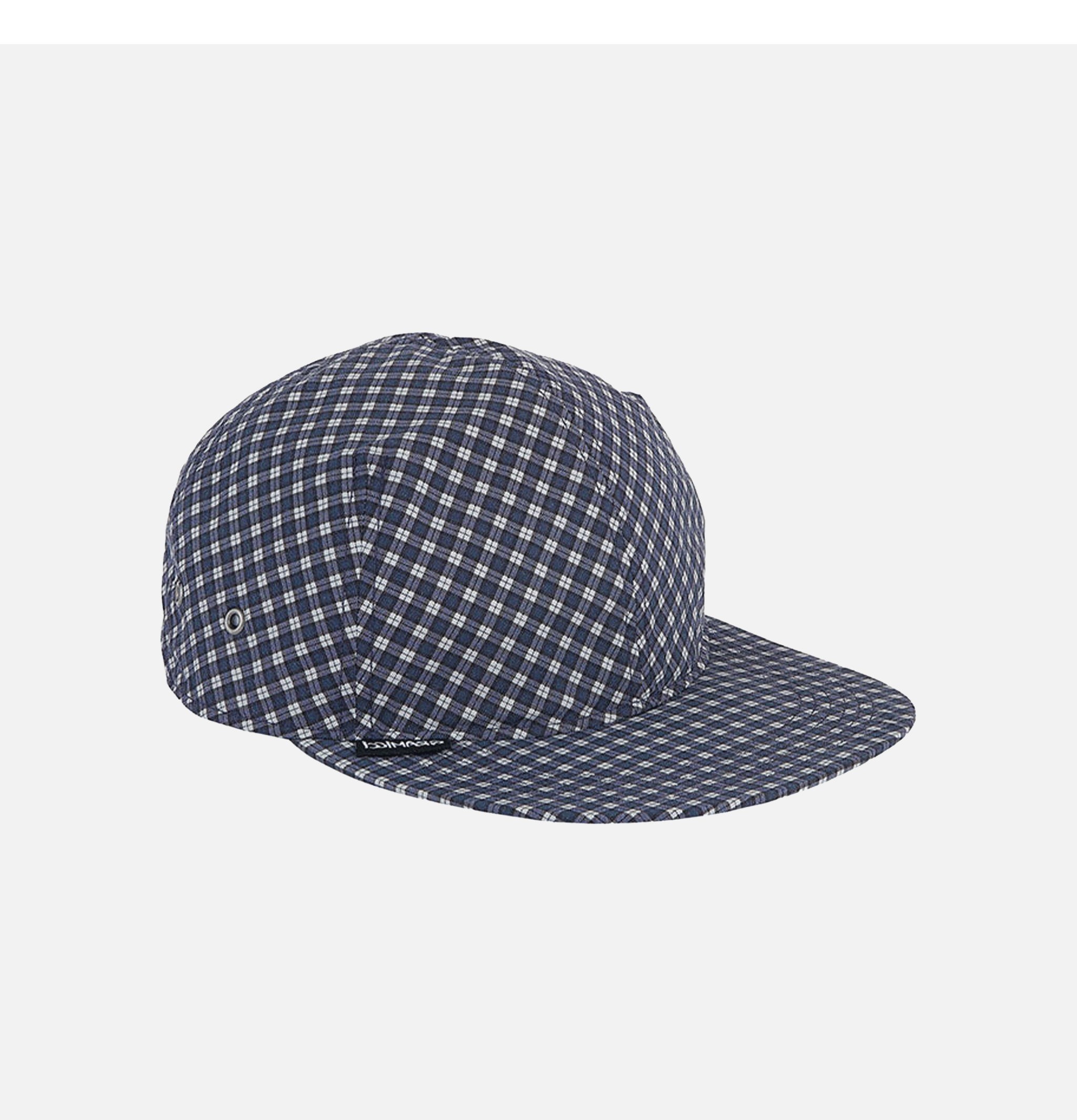 Gramicci Mini Navy Check Nylon Cap