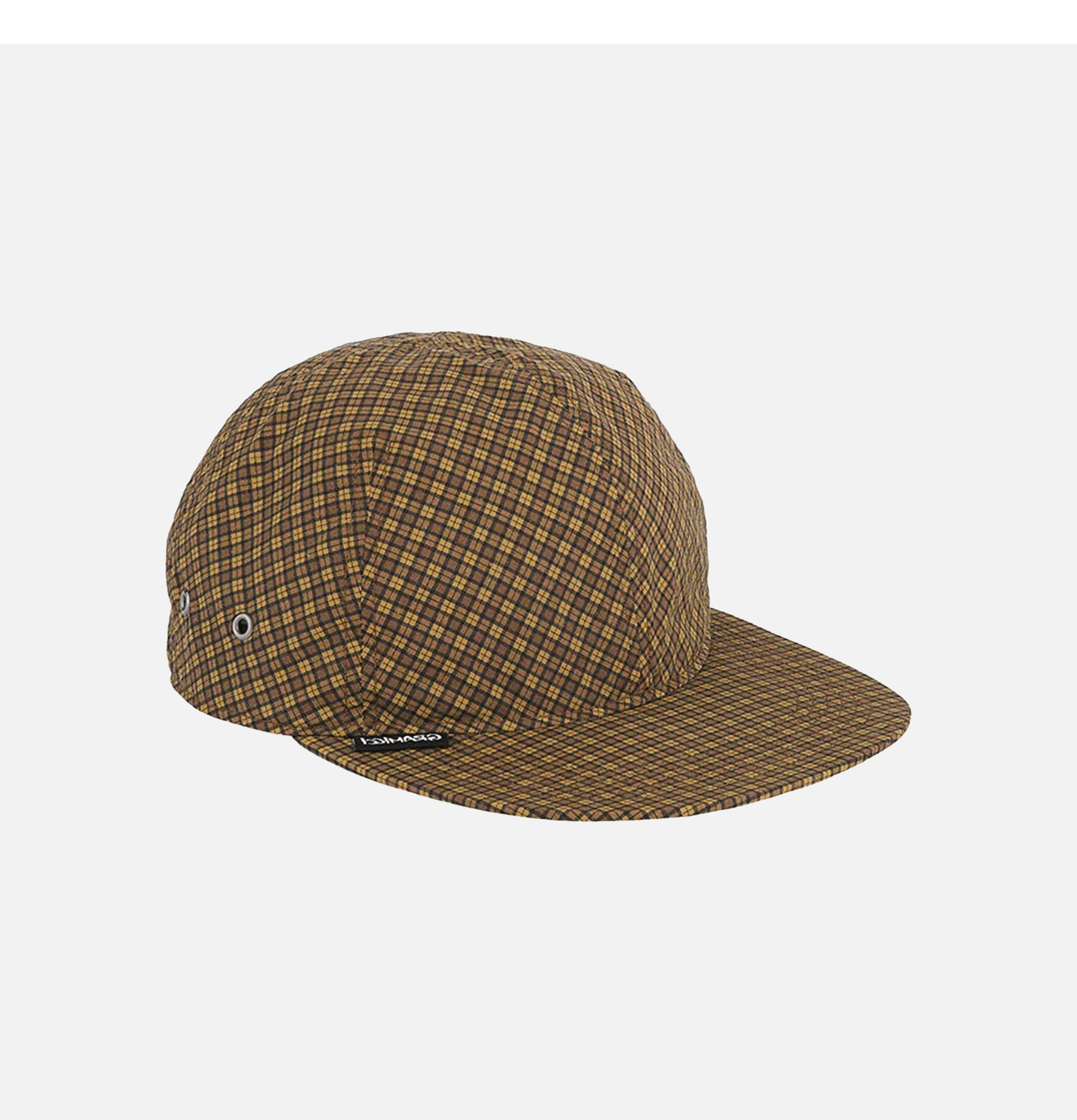 Gramicci Mini Brown Check Nylon Cap