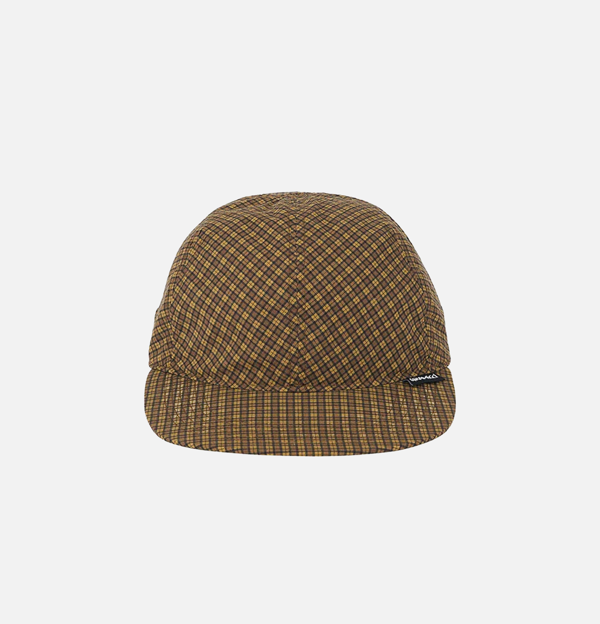 Gramicci Mini Brown Check Nylon Cap