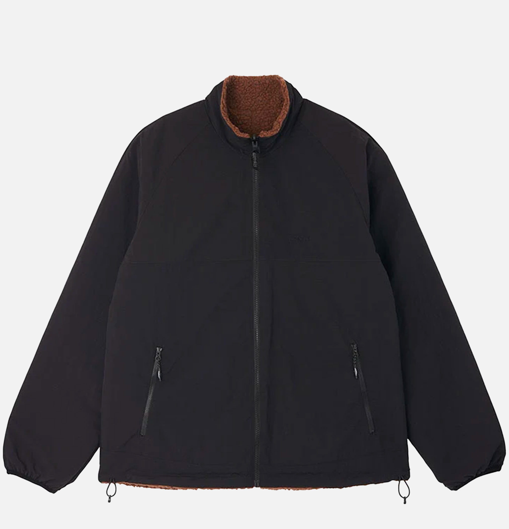 Gramicci Veste Sherpa Reversible Dark Brown Black