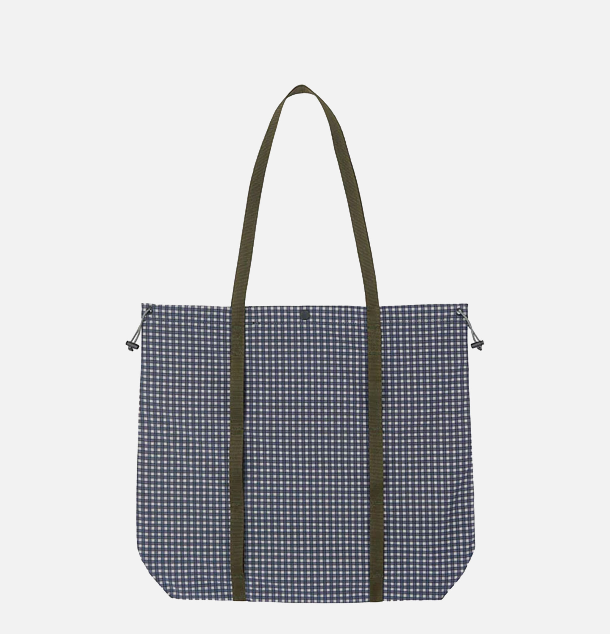 Gramicci Tote Bag Utility Check Navy