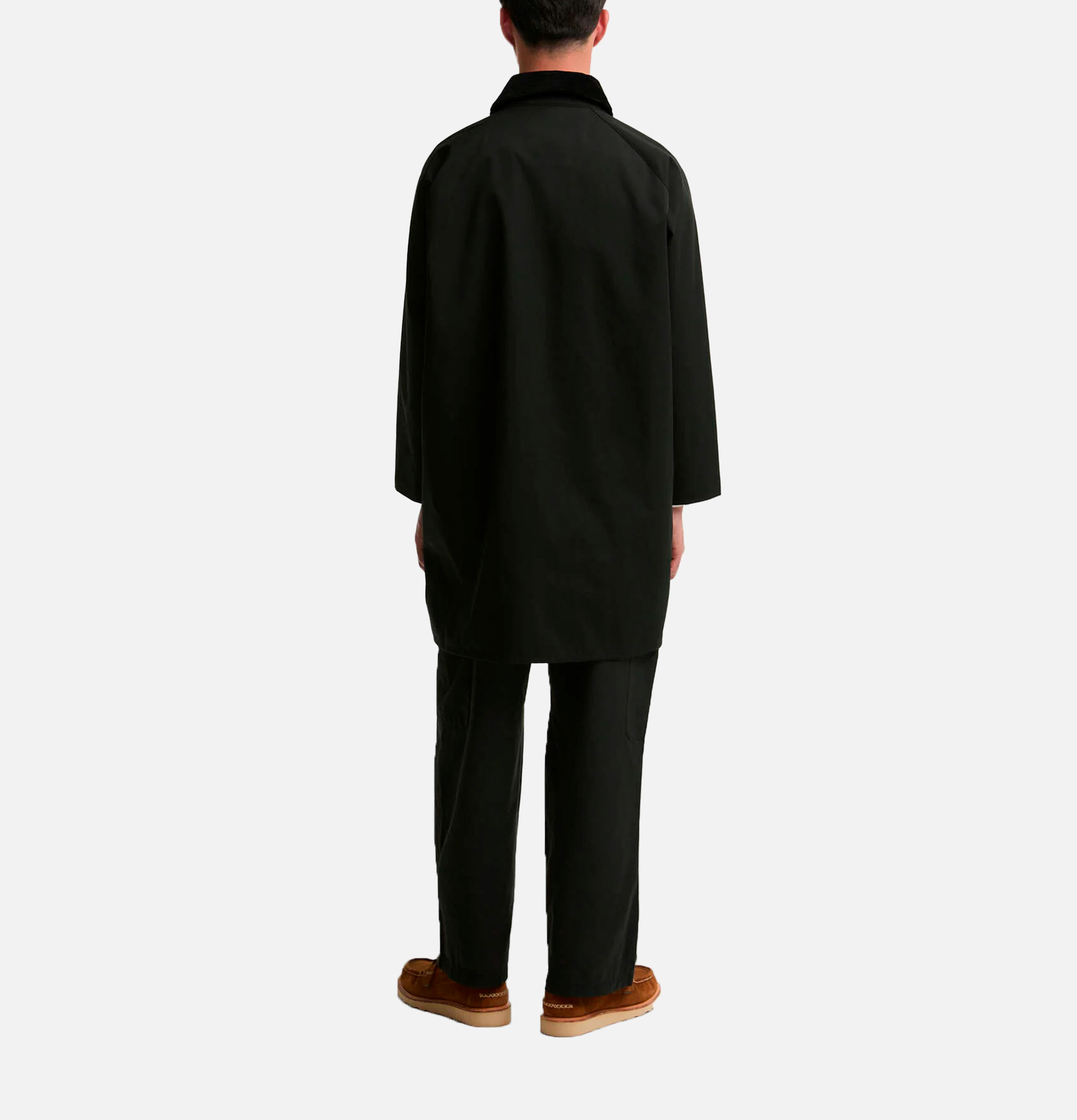 Barbour Long Transport Jacket Black