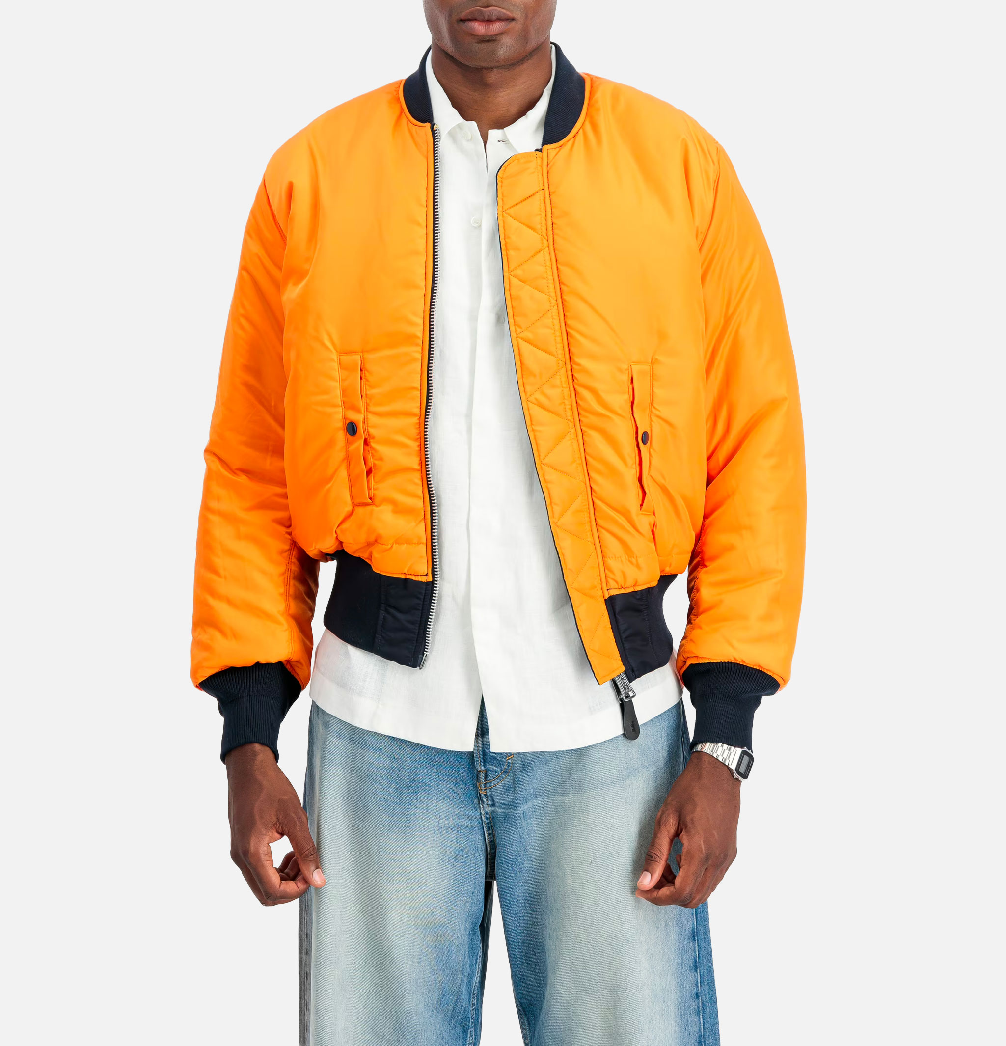 Alpha Industries MA-1 Heritage Rep Blue Bomber Jacket
