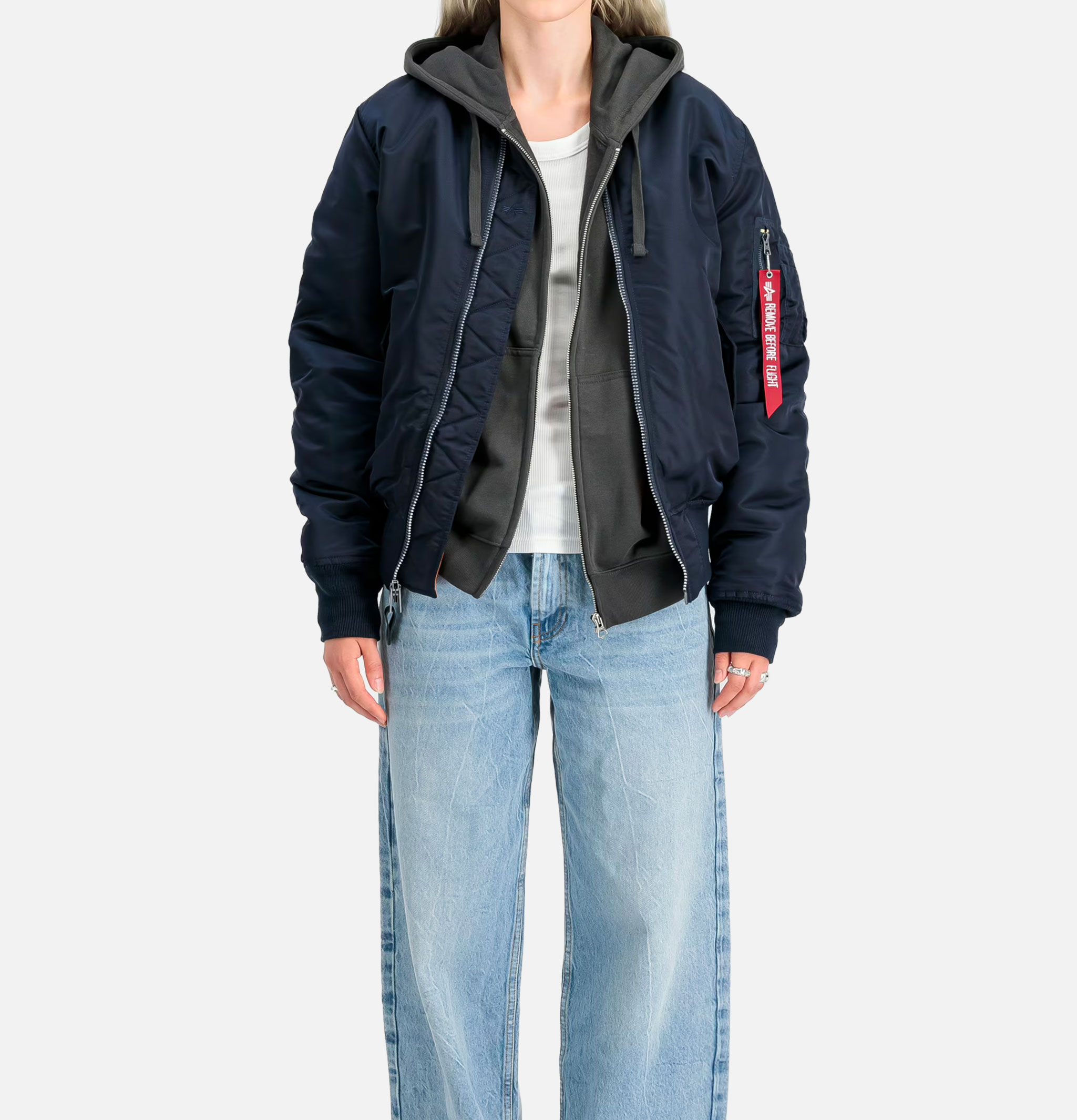 Alpha Industries MA-1 Heritage Rep Blue Bomber Jacket