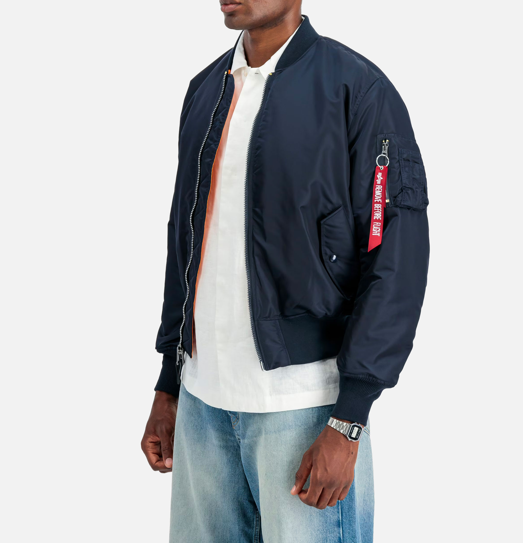Alpha Industries MA-1 Heritage Rep Blue Bomber Jacket