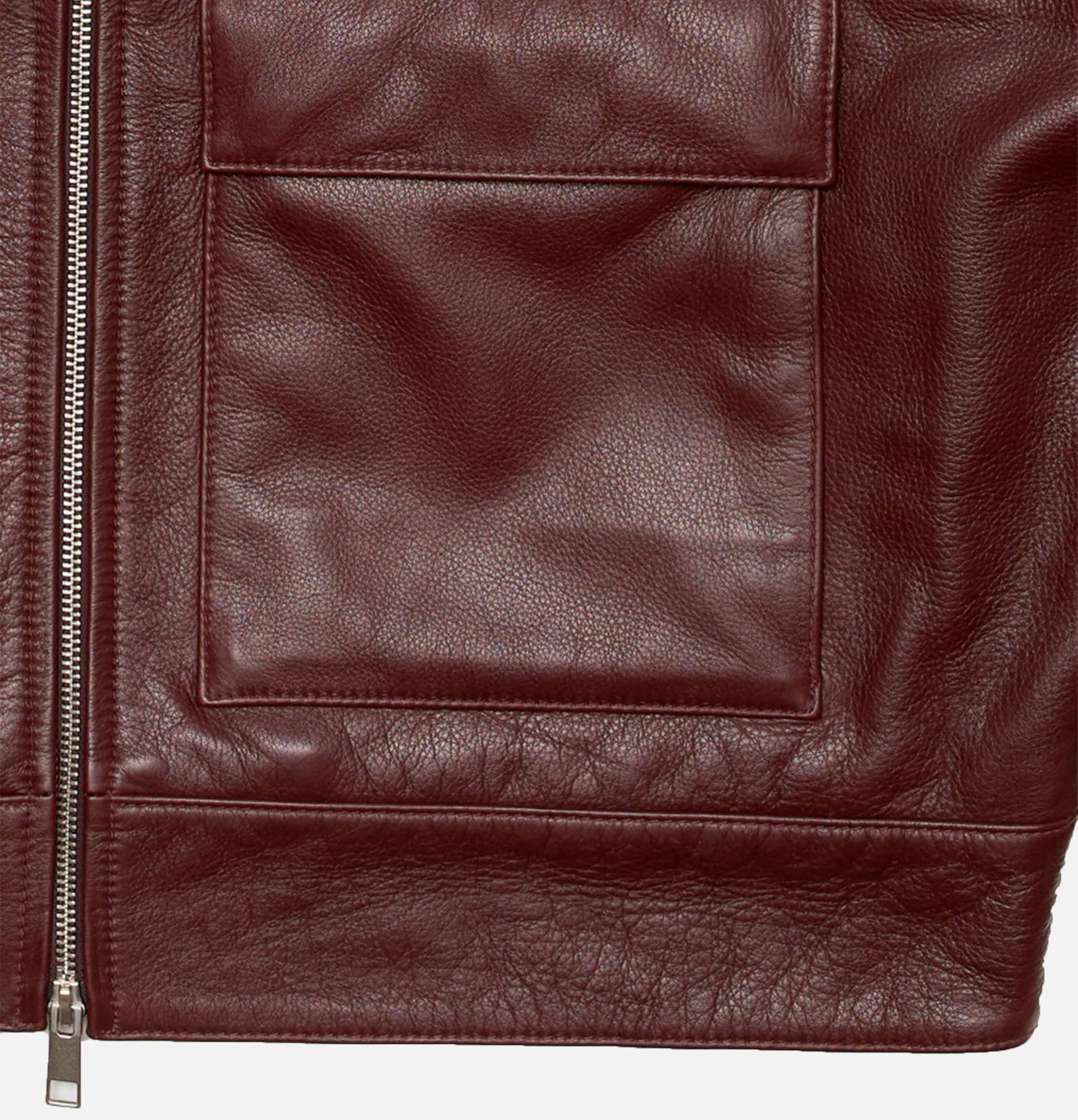 Edwin Dogma Jacket Brown Burgundy