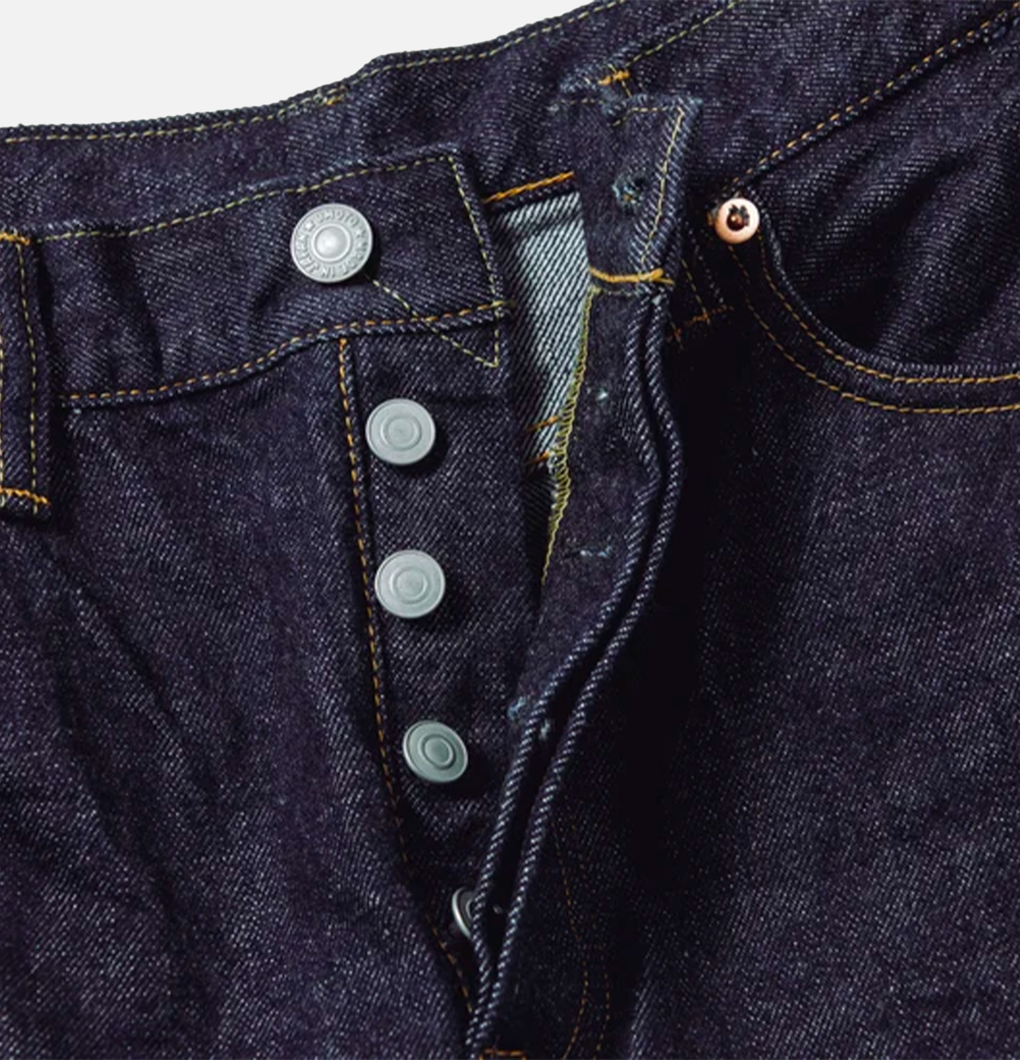 Omoto Denim Jean 815 Wide Fit 13.5oz One-washed