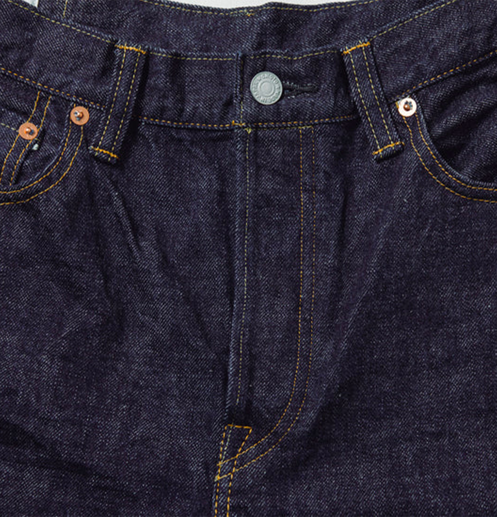 Omoto Denim Jean 815 Wide Fit 13.5oz One-washed
