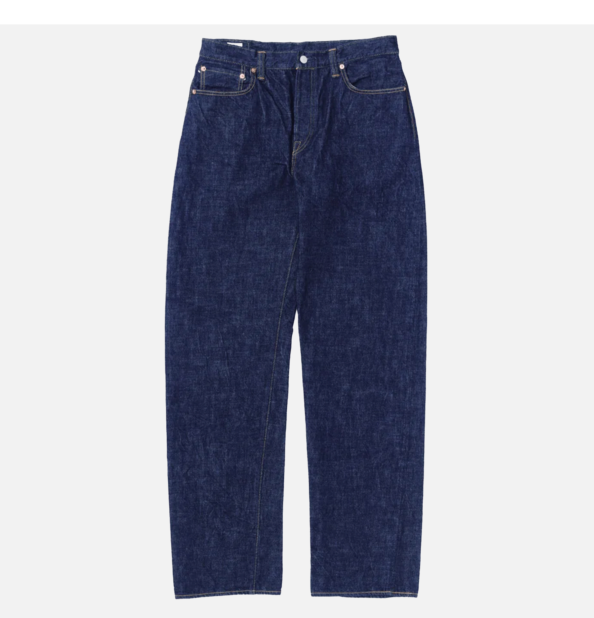 Omoto Denim Jean 815 Wide Fit 13.5oz One-washed