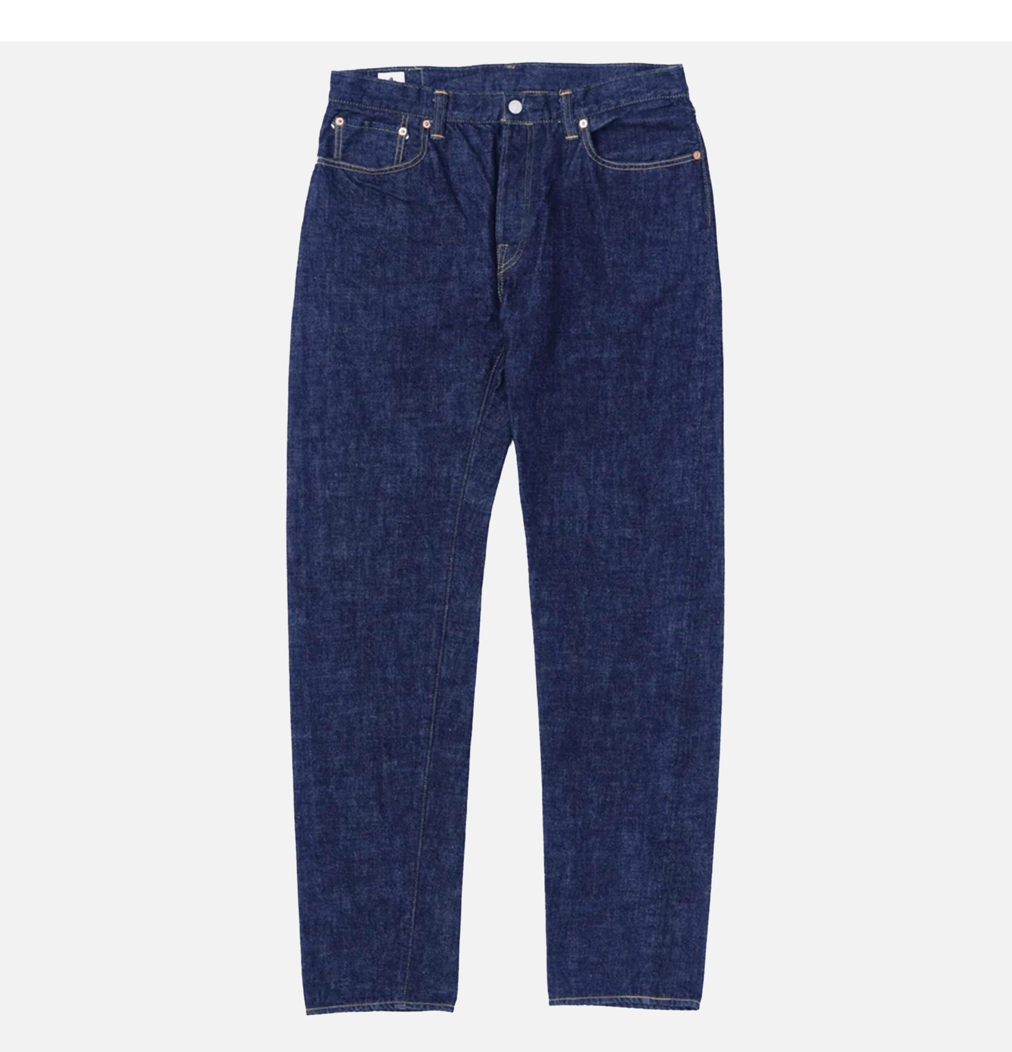 Omoto Denim Jean 415 Straight 13.5oz One Washed