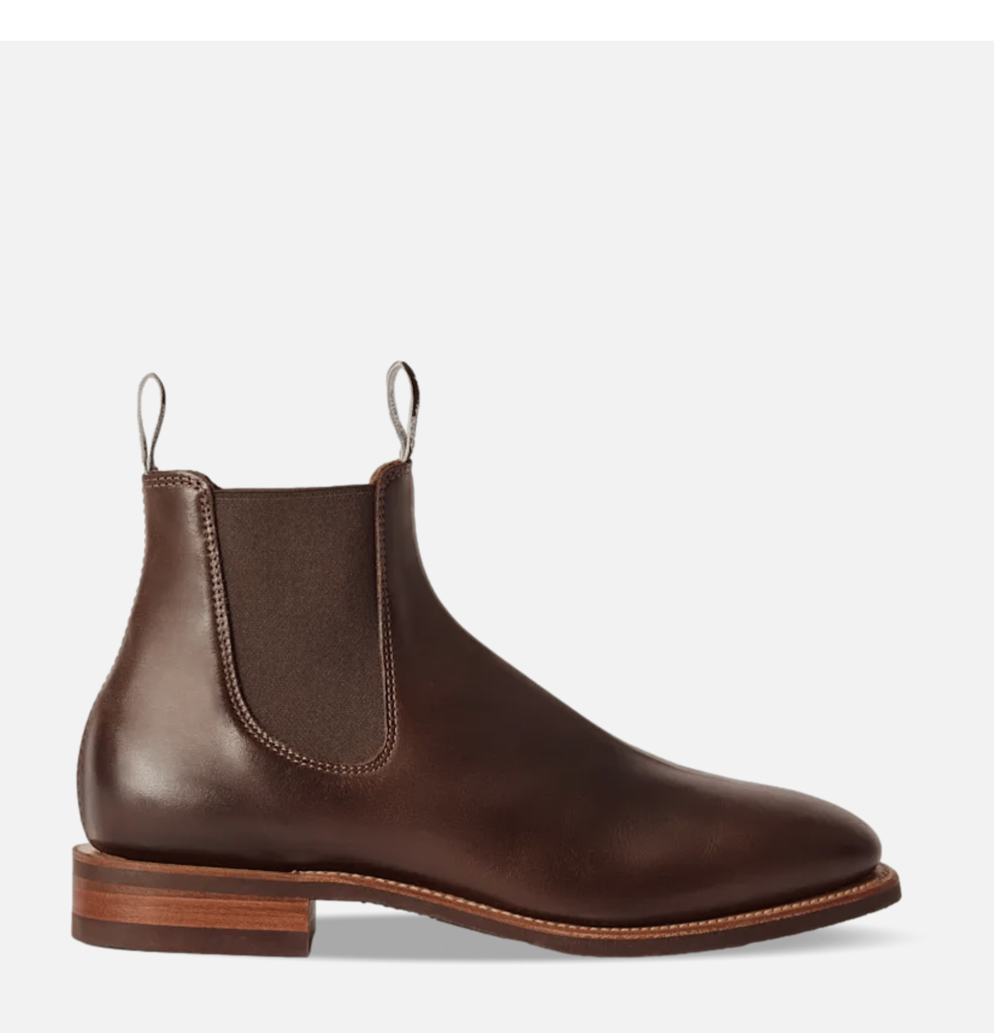 RM Williams Bottes Craftsman Dark Walnut