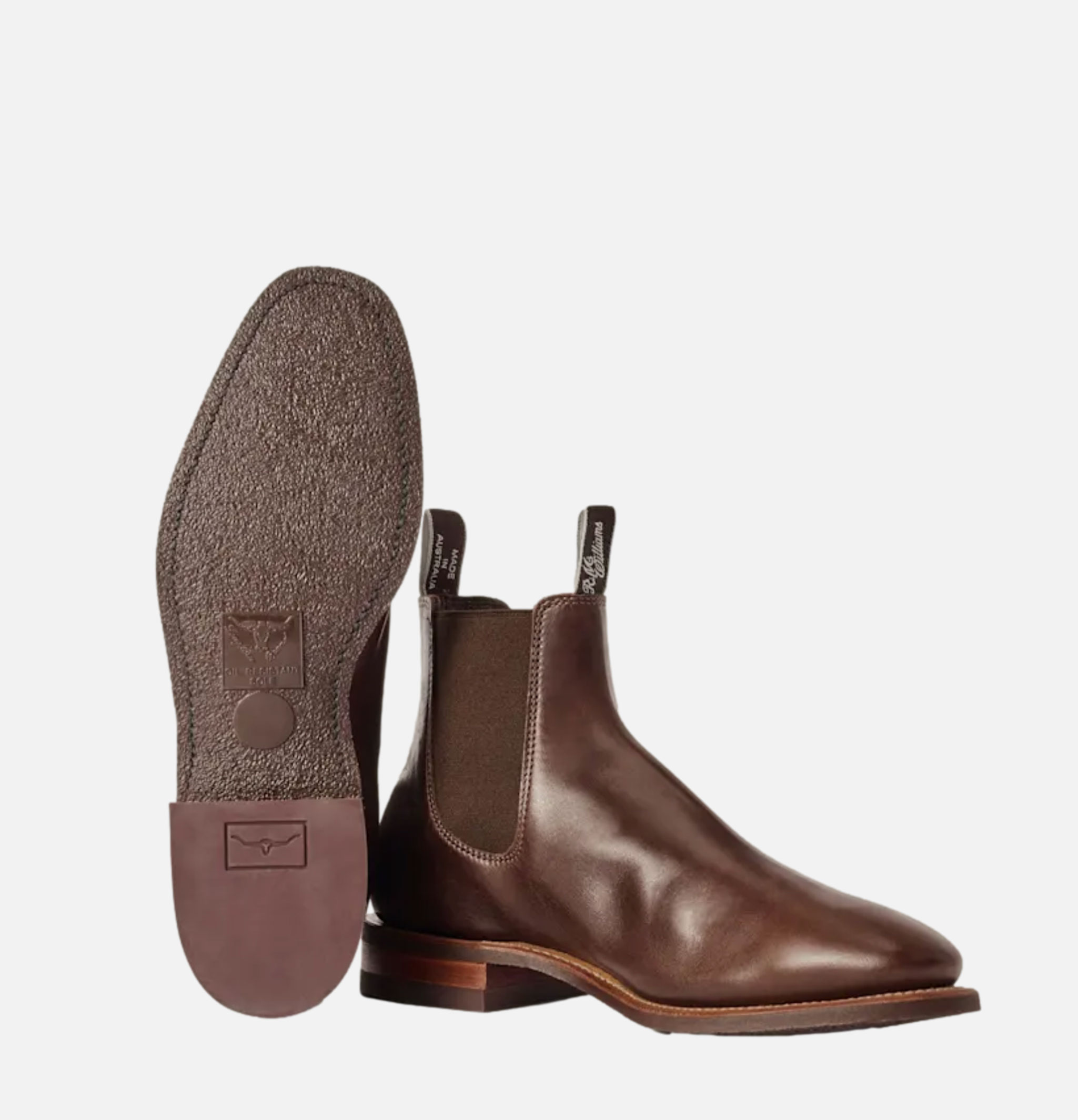 RM Williams Bottes Craftsman Dark Walnut