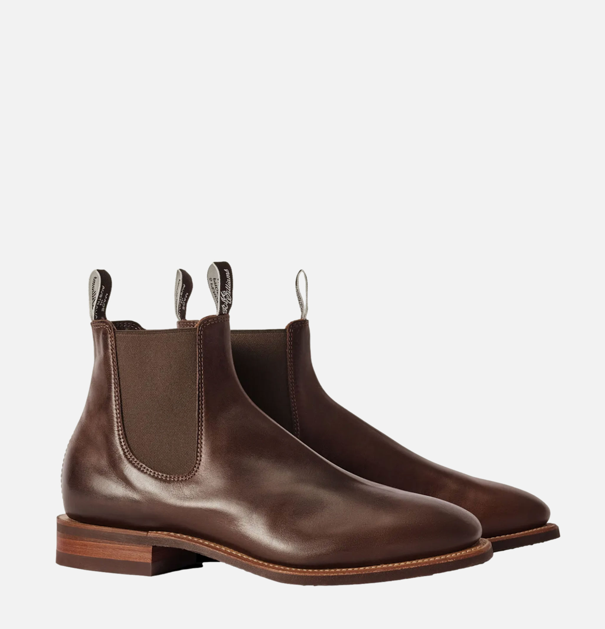 RM Williams Bottes Craftsman Dark Walnut