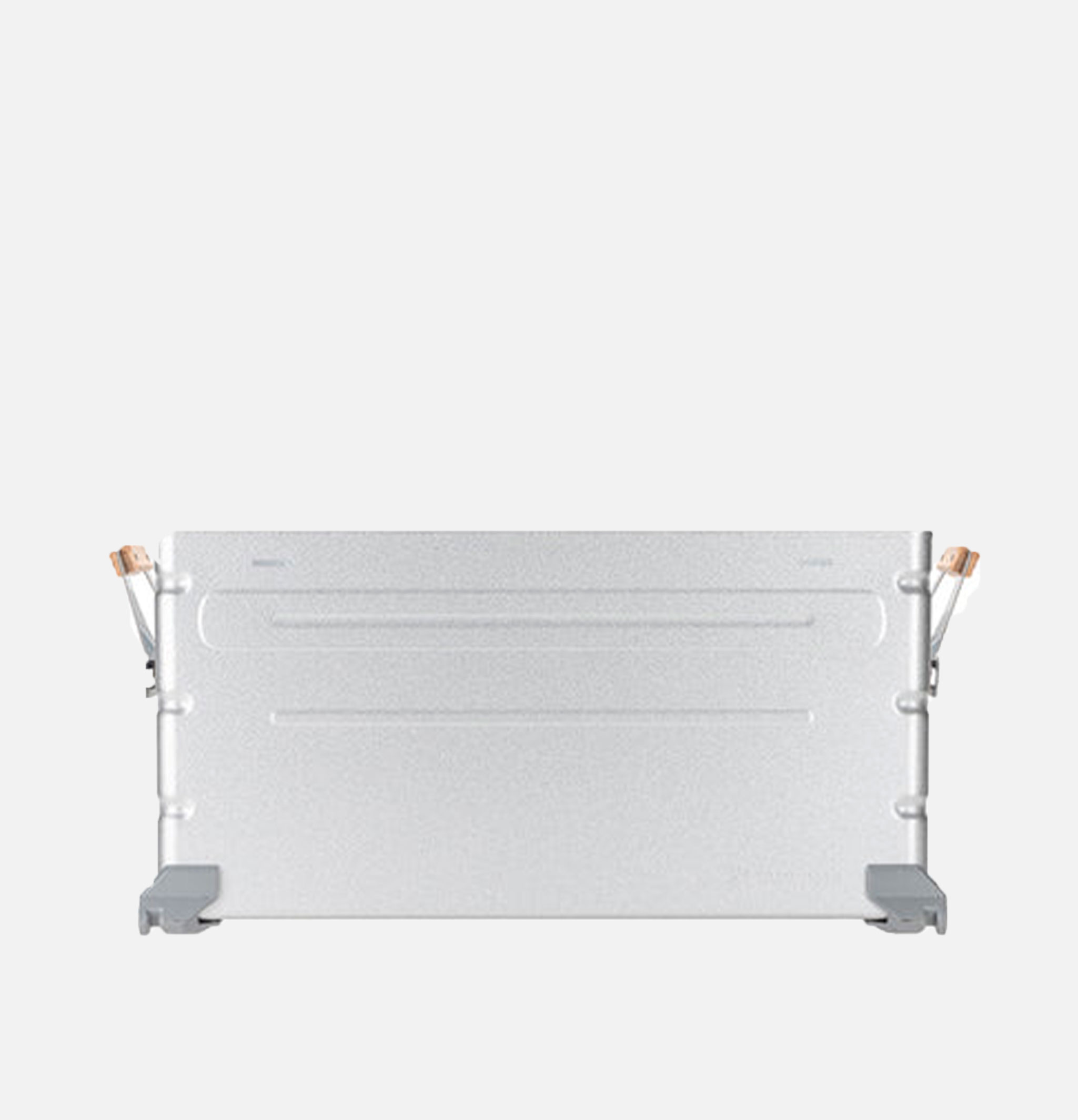 Snow Peak Stacking Shelf Container 50 Silver