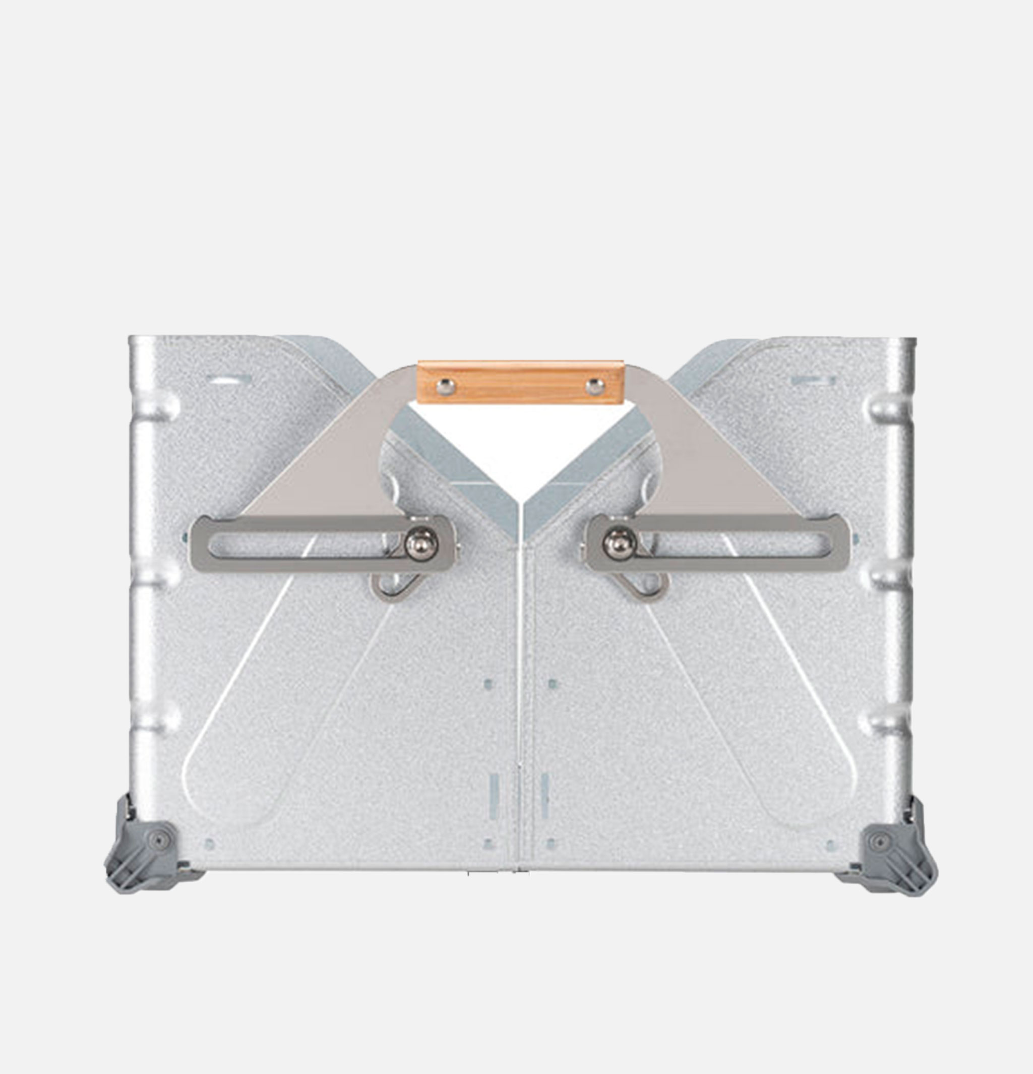 Snow Peak Stacking Shelf Container 50 Silver