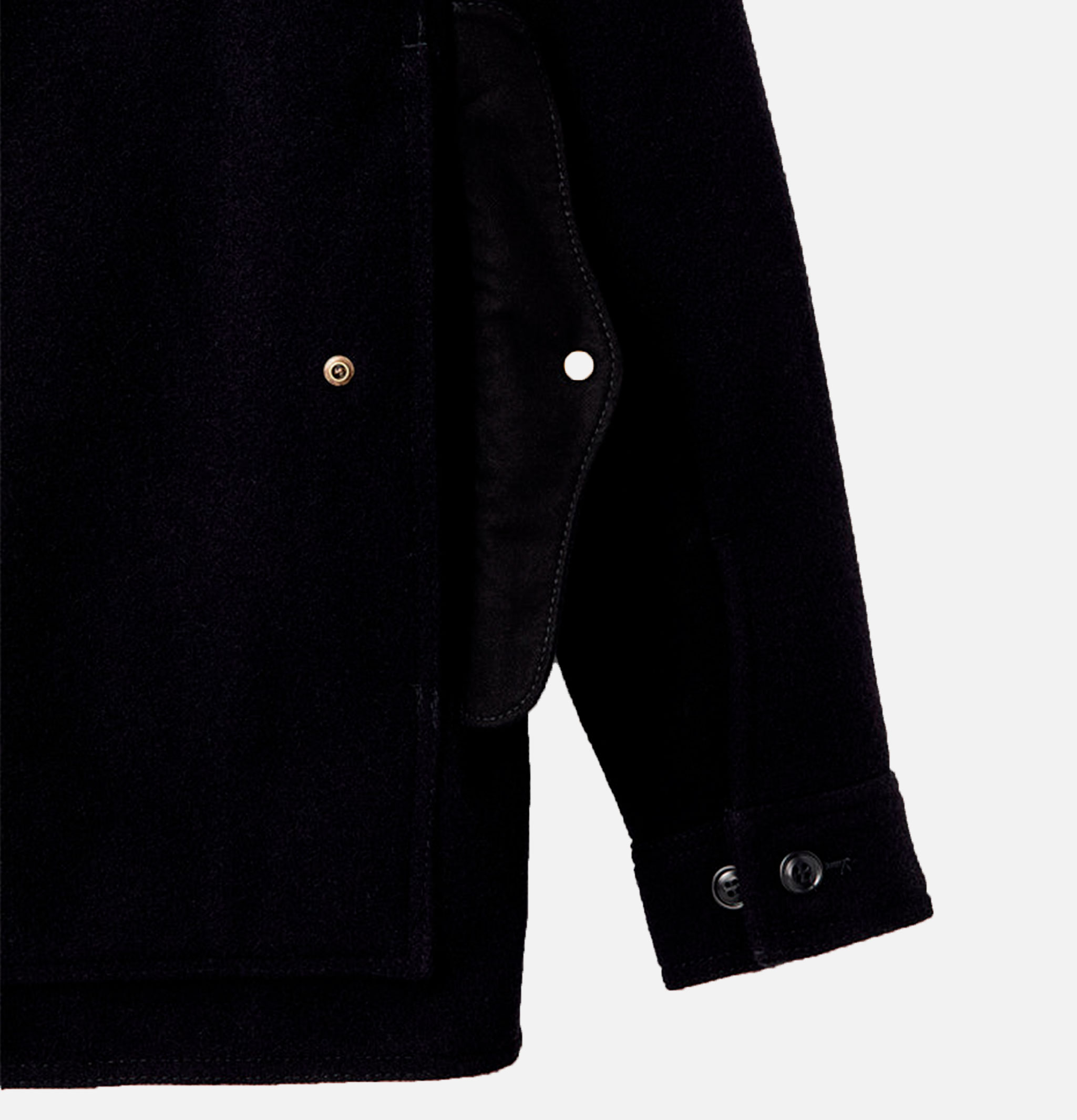Filson Wool Mackinaw Cruiser Black