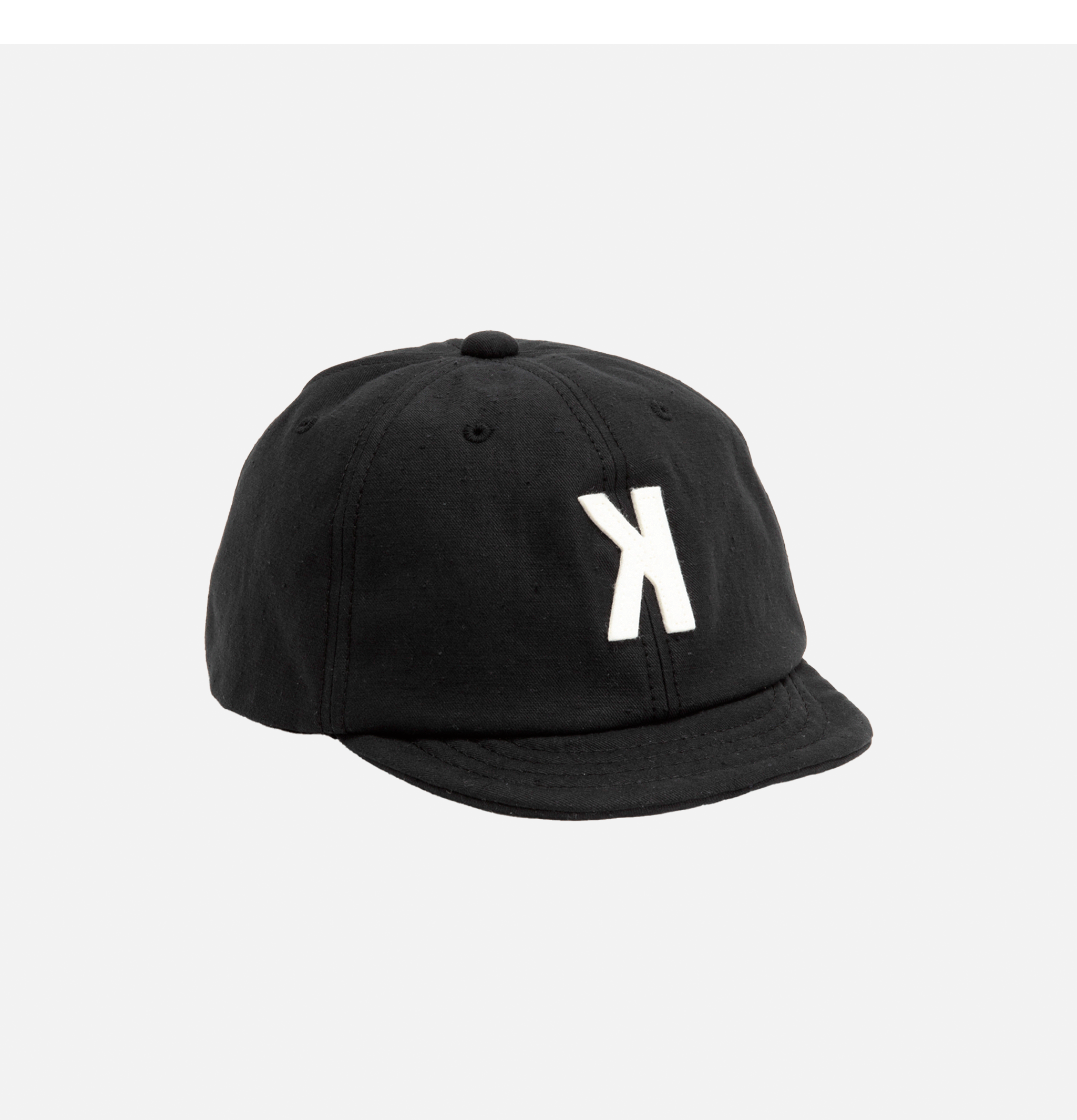 Jackman Back Nep Baseball Cap Black