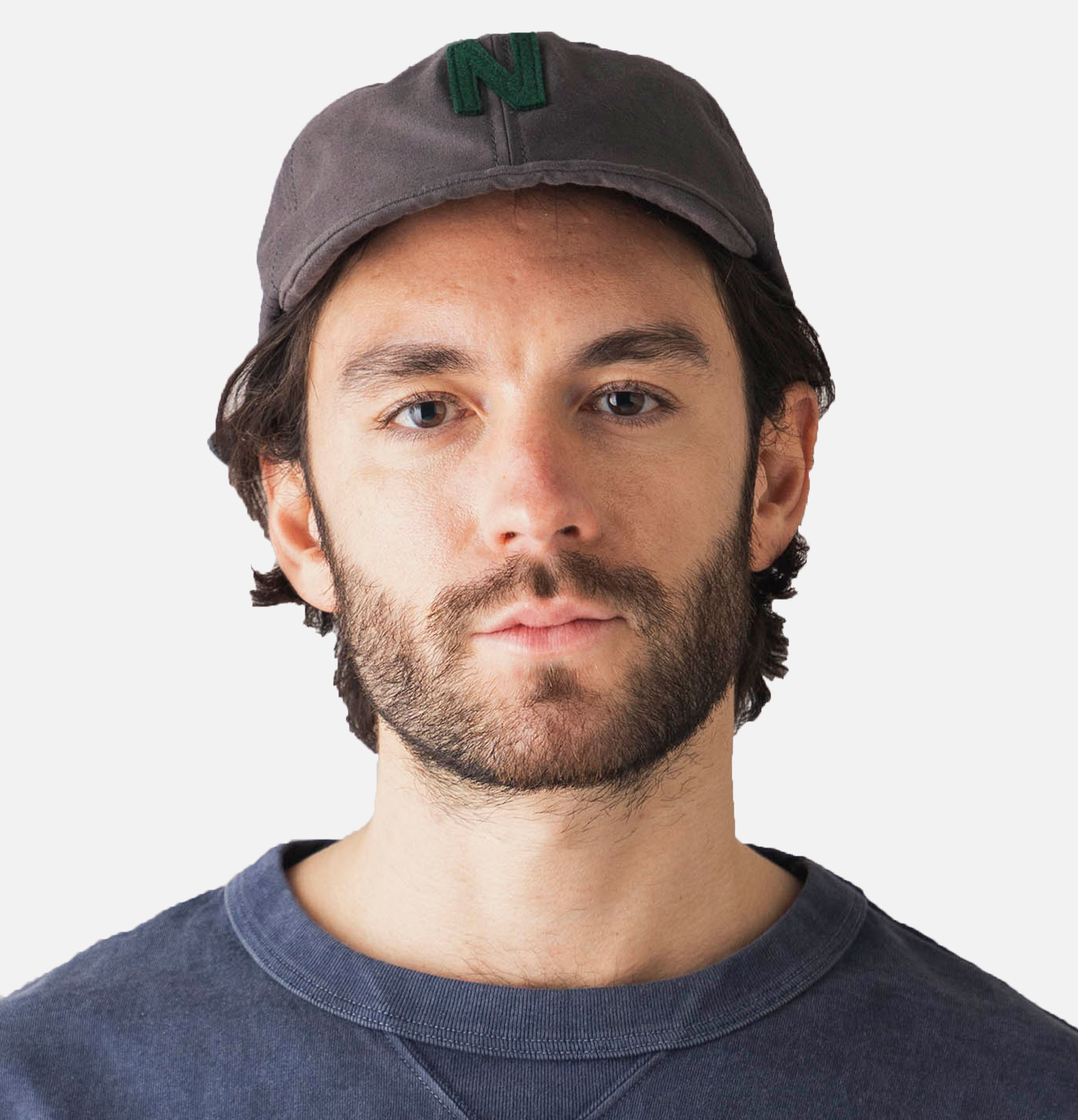 Jackman Back Nep Baseball Cap Black