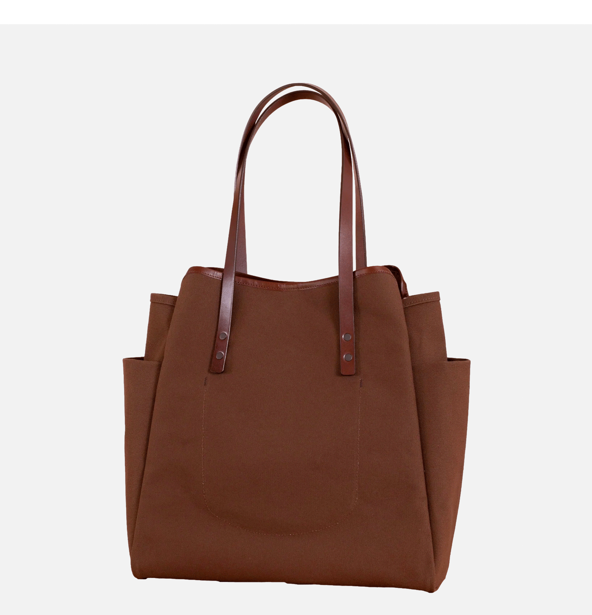 Southern Field Tote Bag Shopper Chocolate