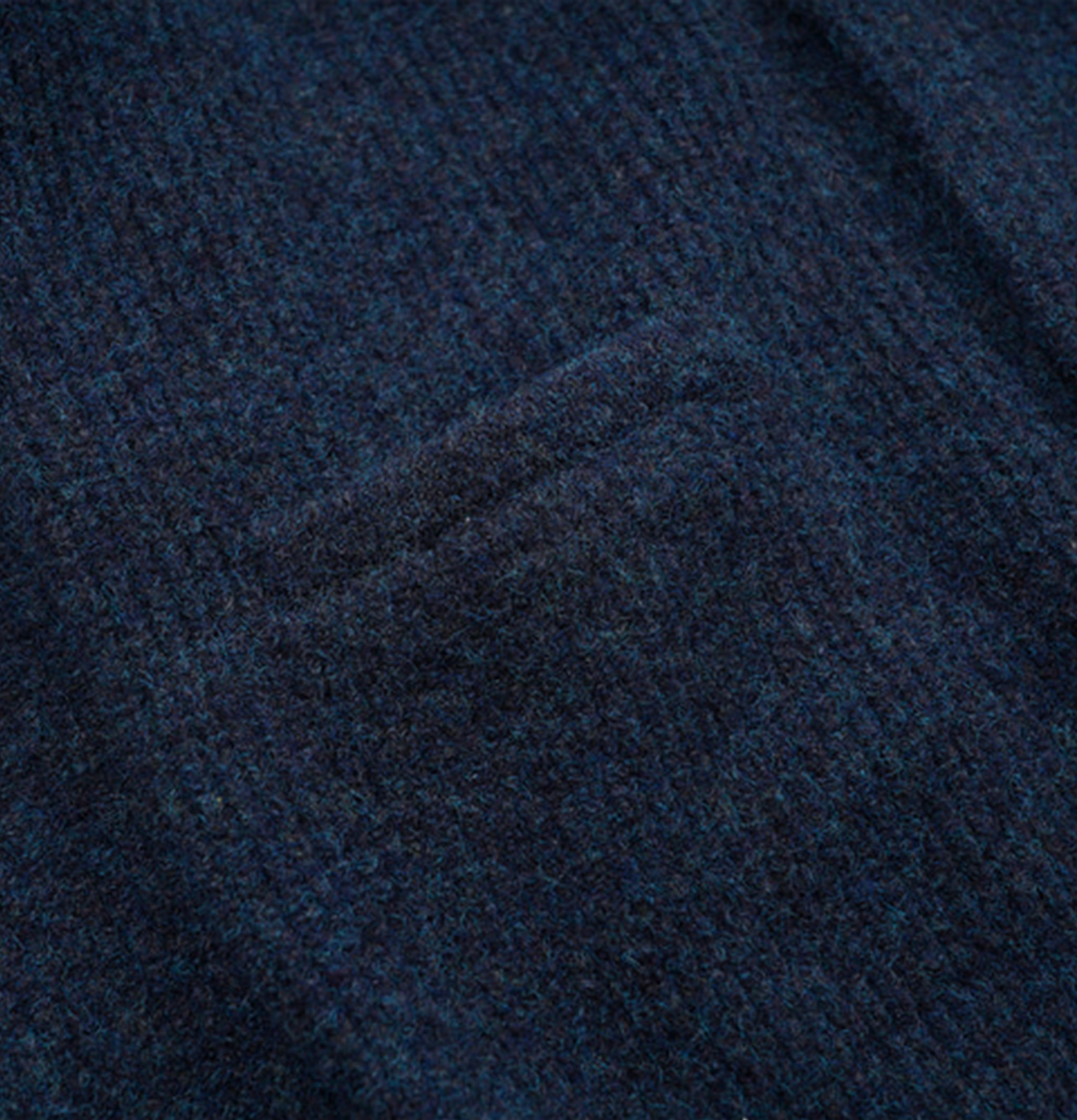 Frizmworks Cardigan Col Rond Maille Brossée Indigo