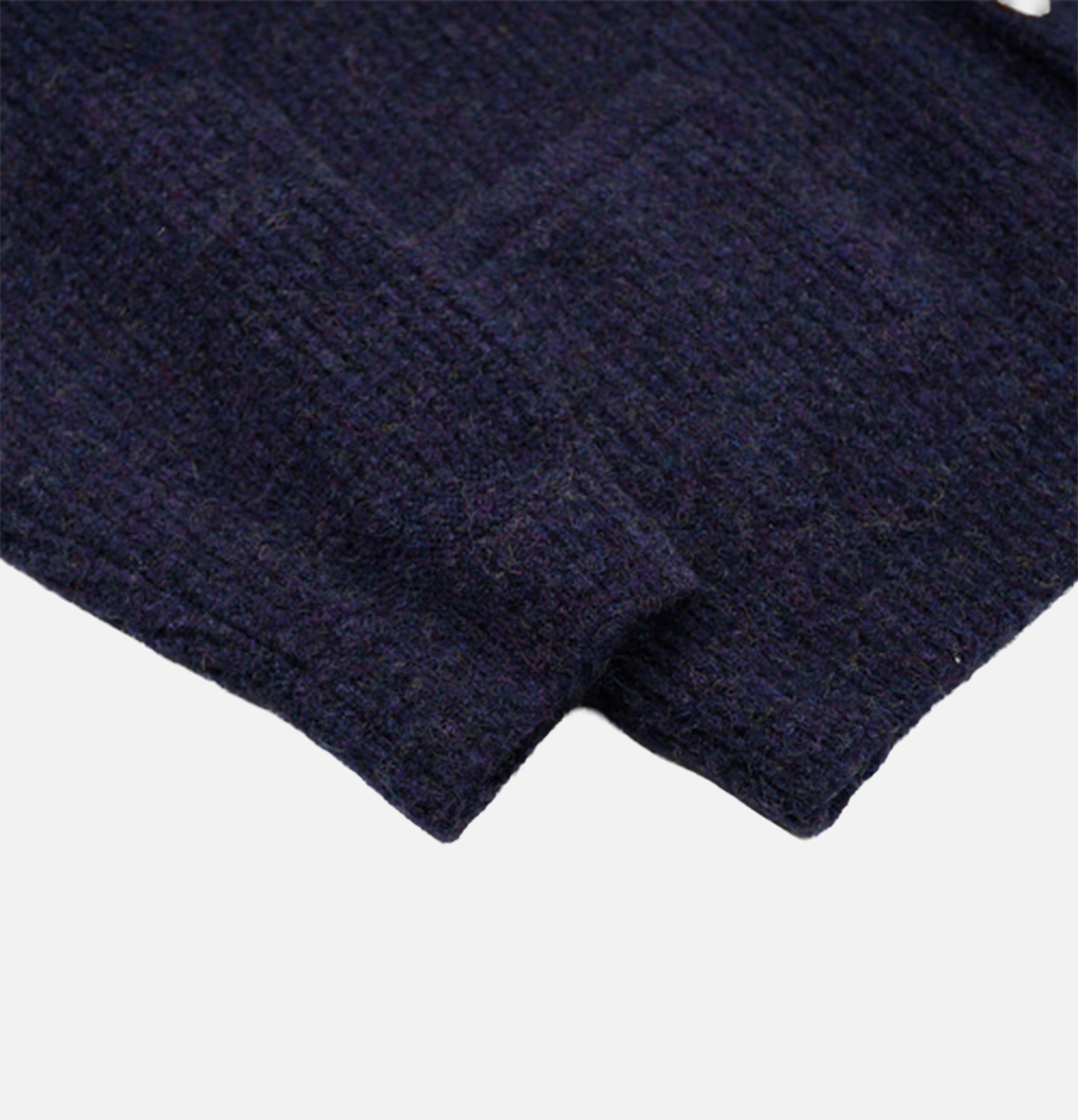 Frizmworks Brushed Wool Round Cardigan Purple