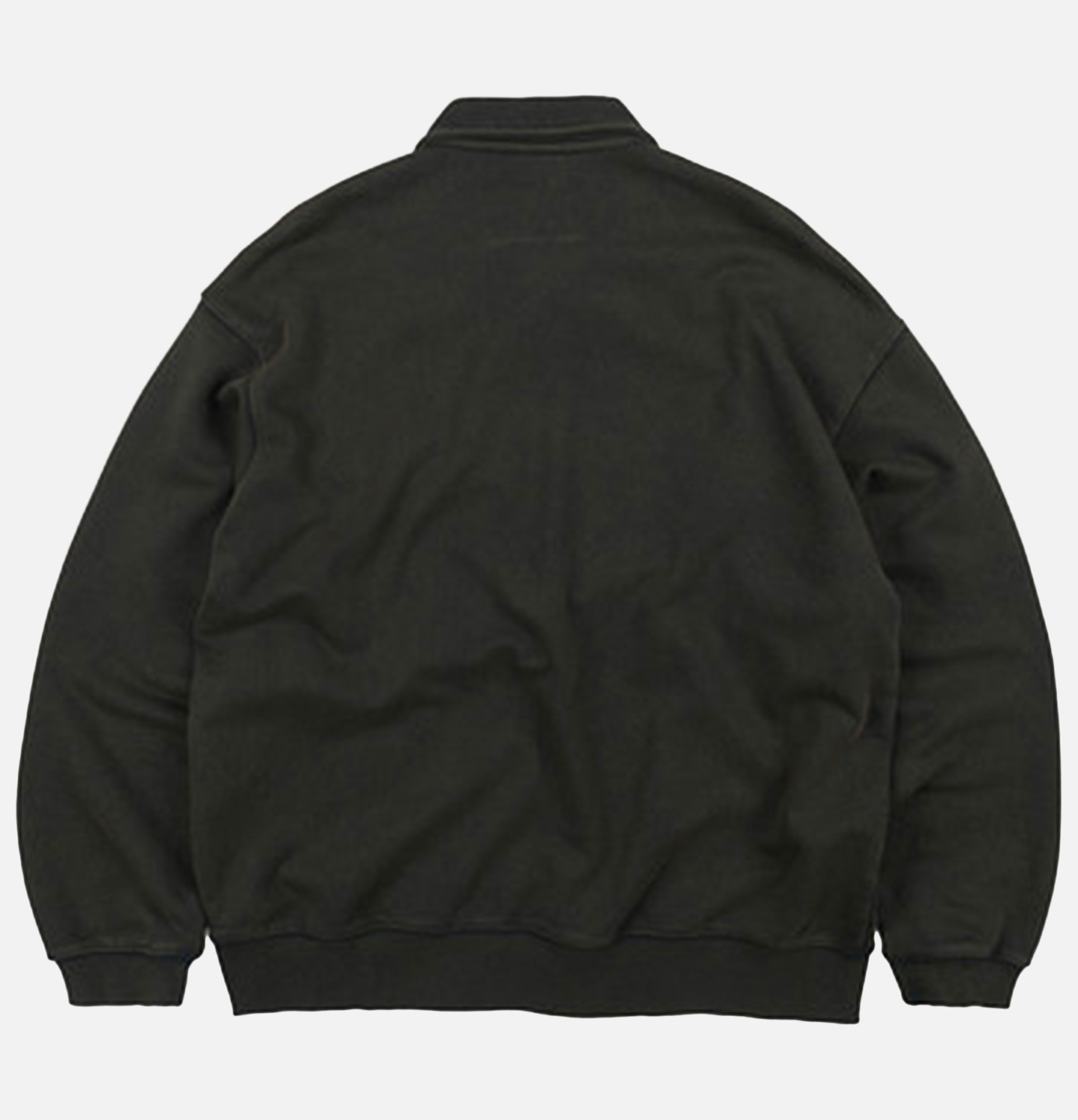 Frizmworks Vintage Dyeing Half Zip Sweat Vintage Black