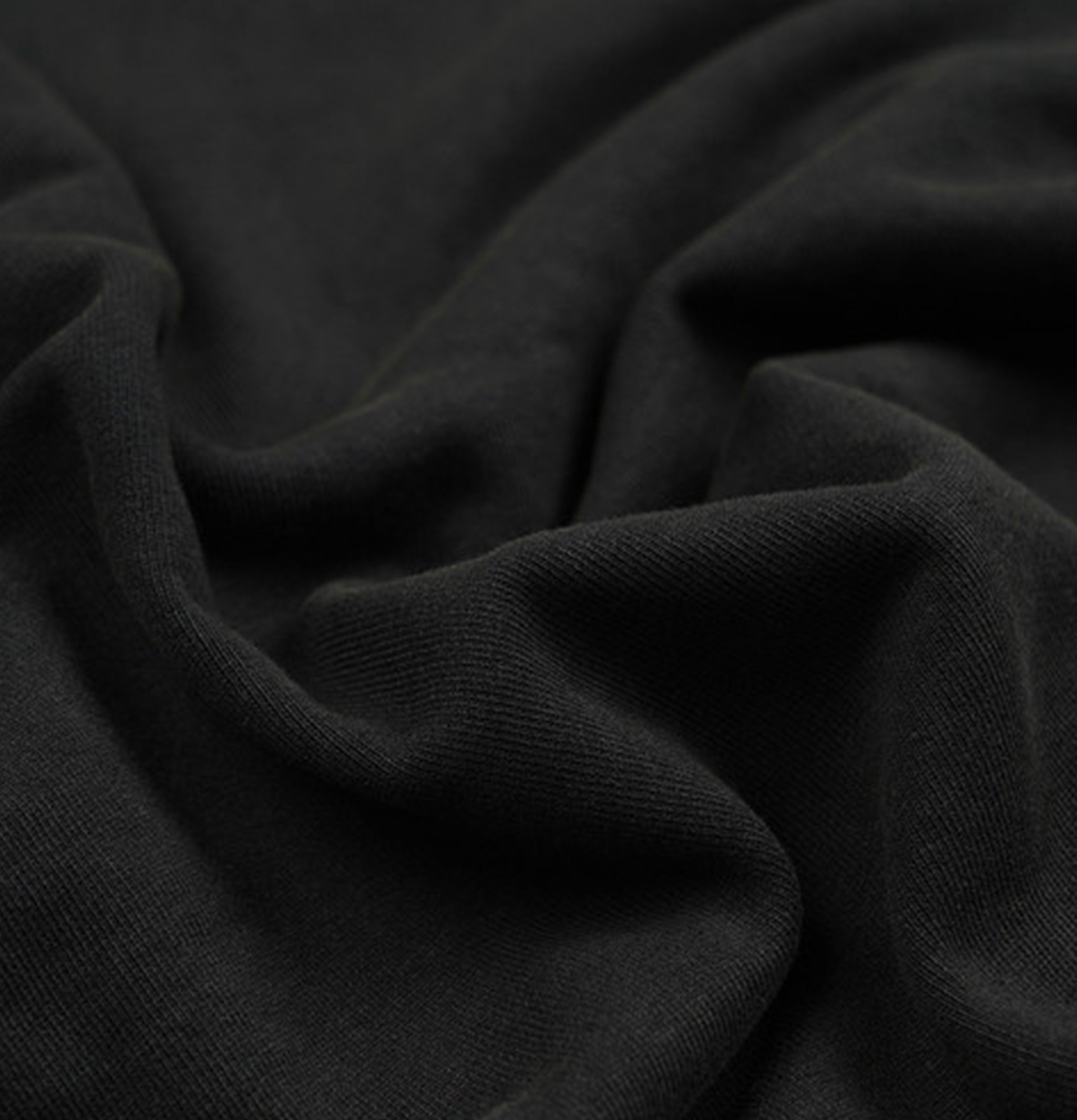 Frizmworks Vintage Dyeing Half Zip Sweat Vintage Black