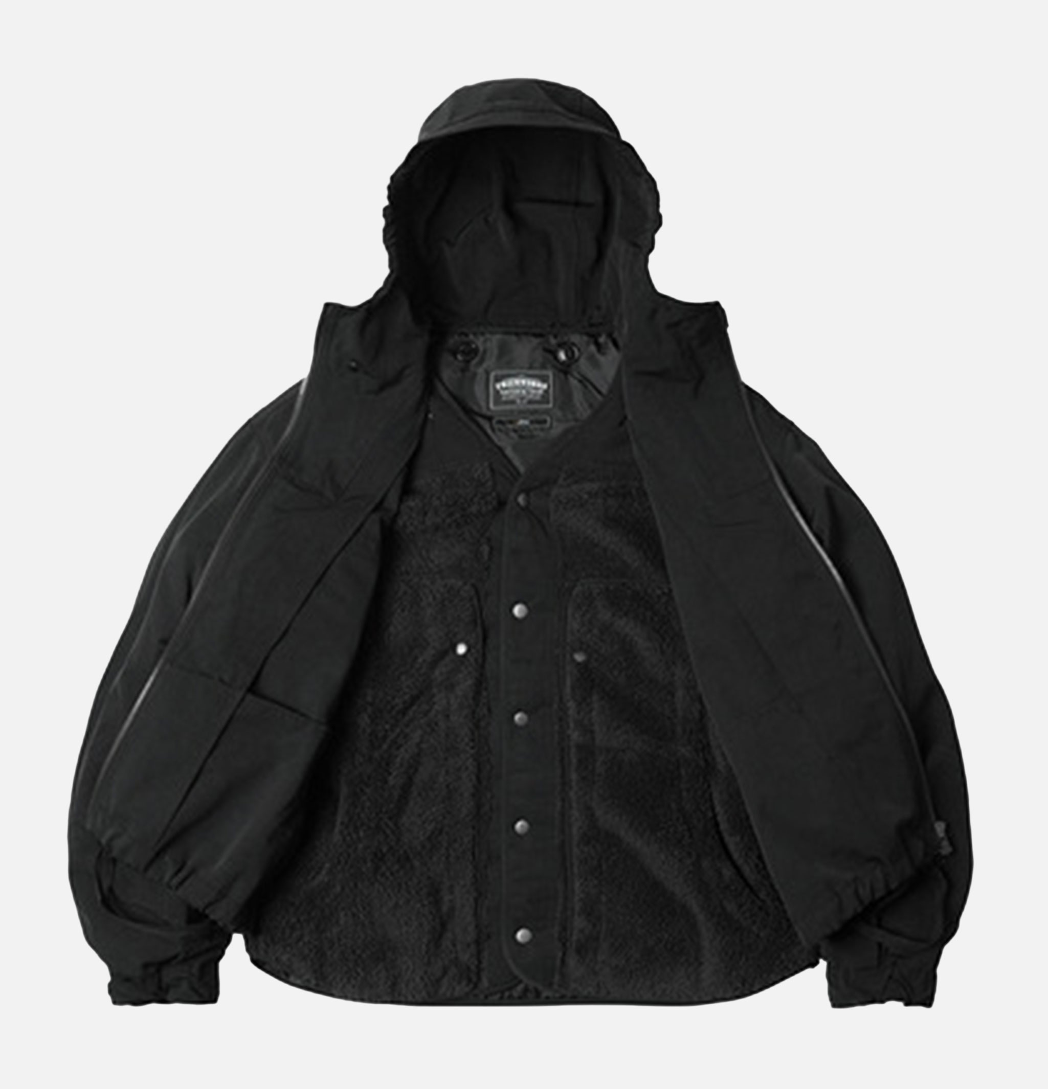 Frizmworks Parka Smock Hooded Noir