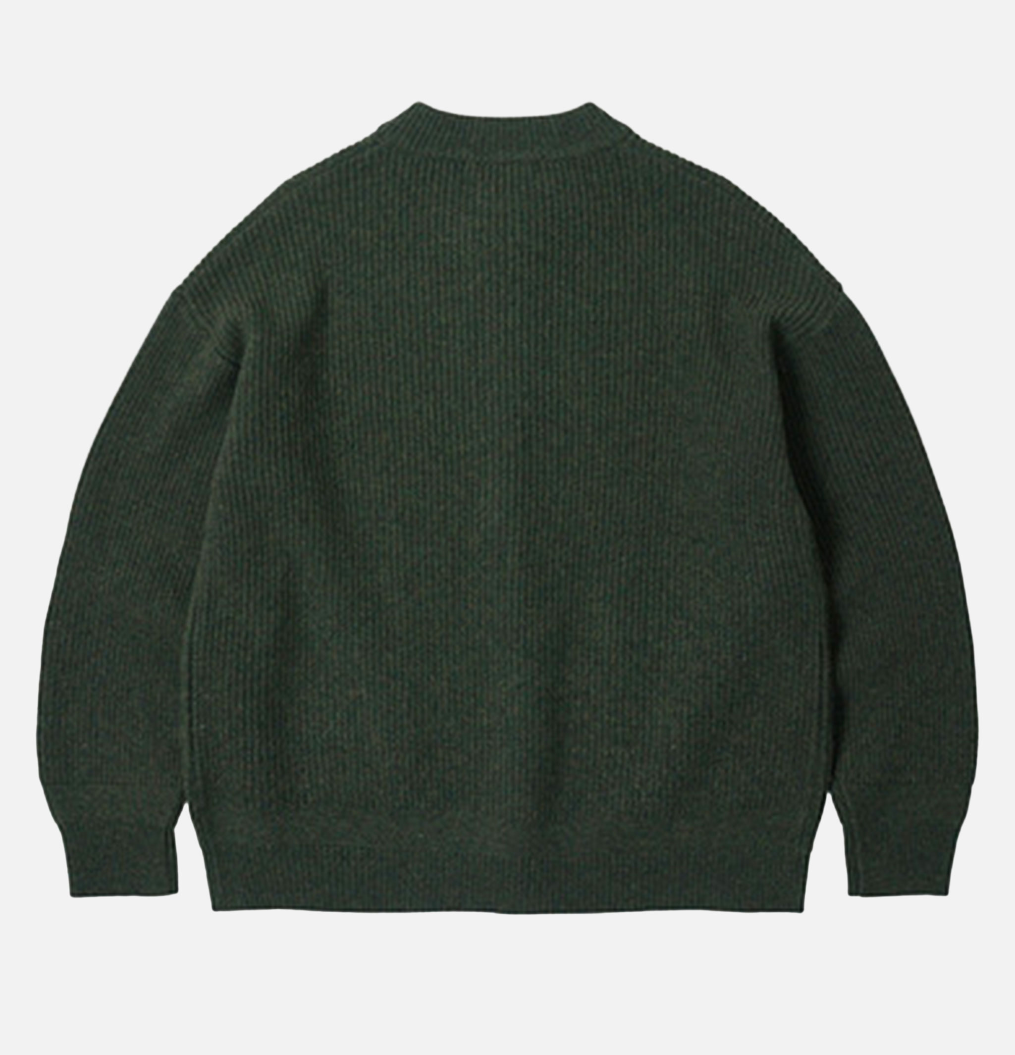 Frizmworks – Wool Deck Zip Cardigan Forest Green