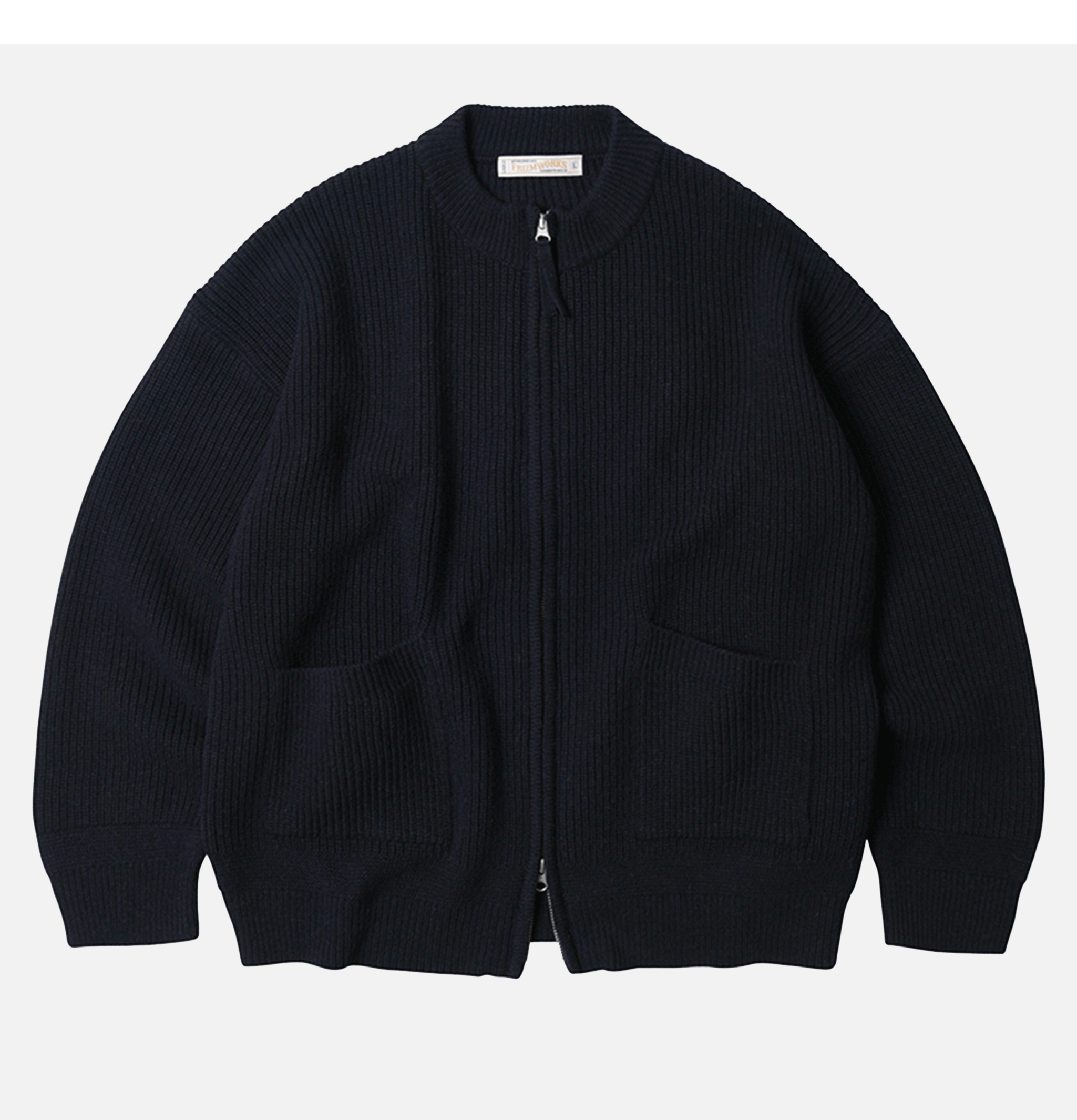 Cardigan Frizmworks Deck Zipup Navy