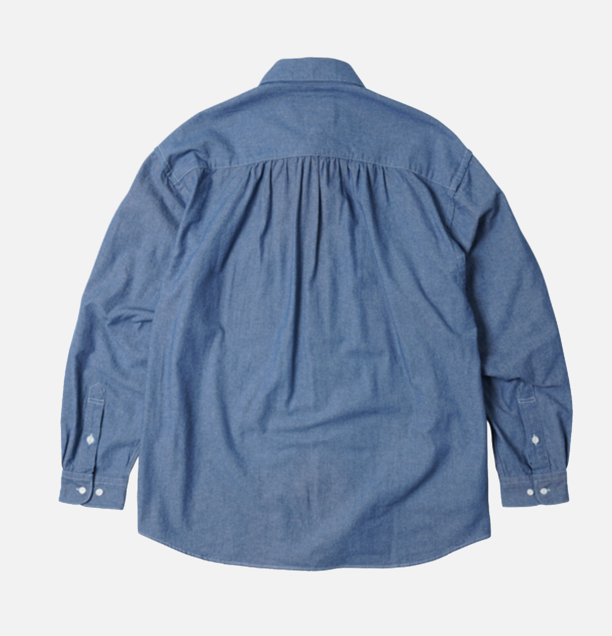 Frizmworks Cigarette Chambray Blue Shirt